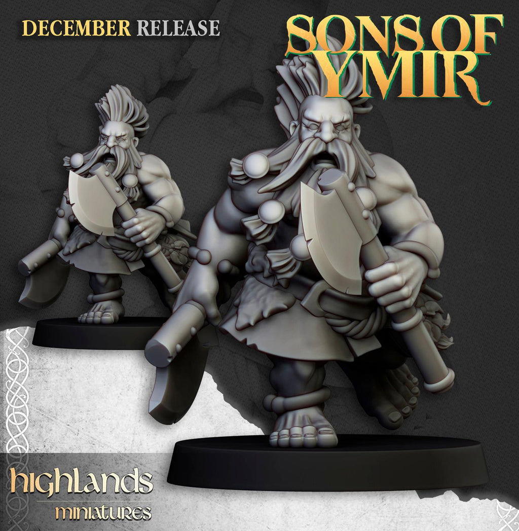 Death Seekers Dwarfs - Highlands Miniatures