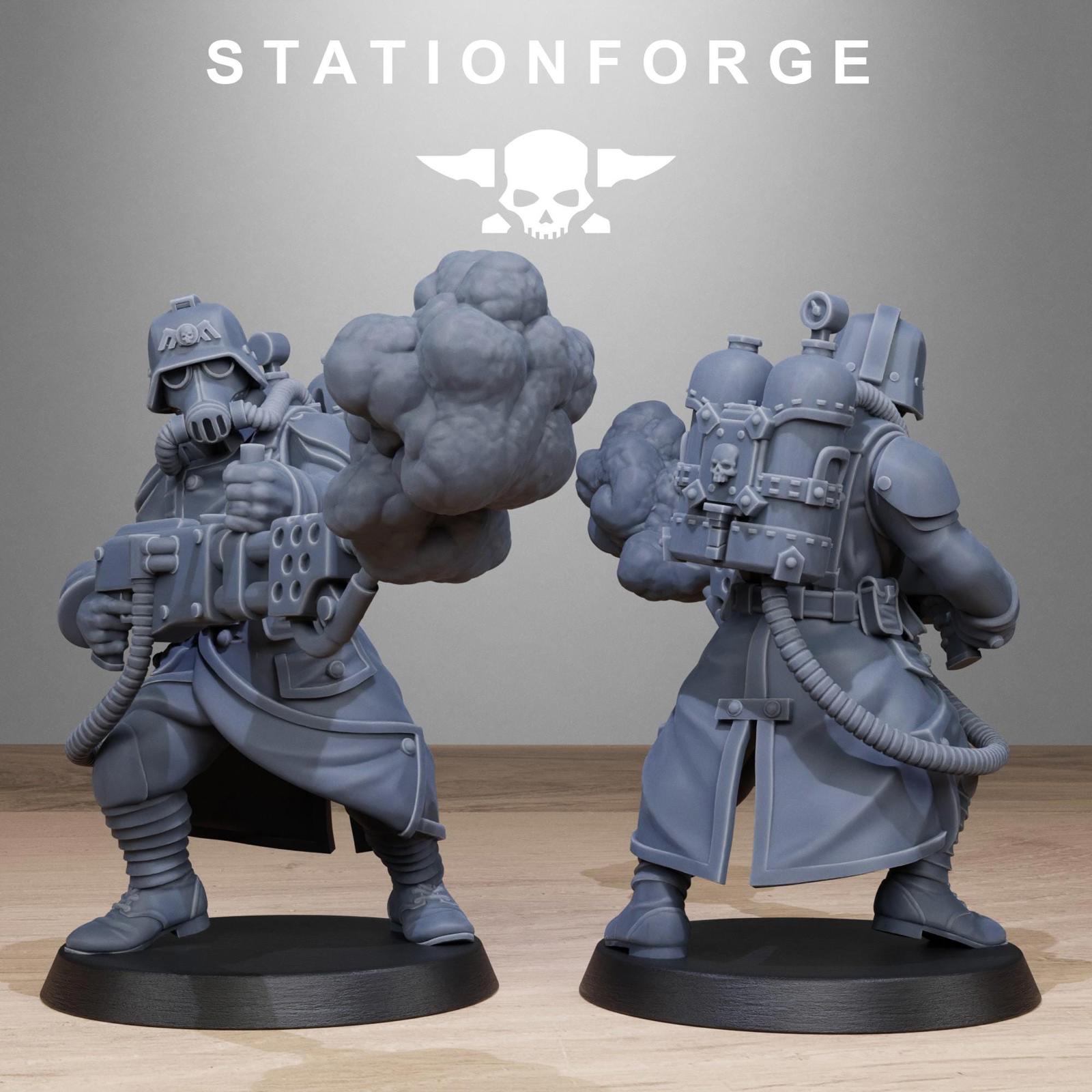 Grim Guard Flamers - set of 10
