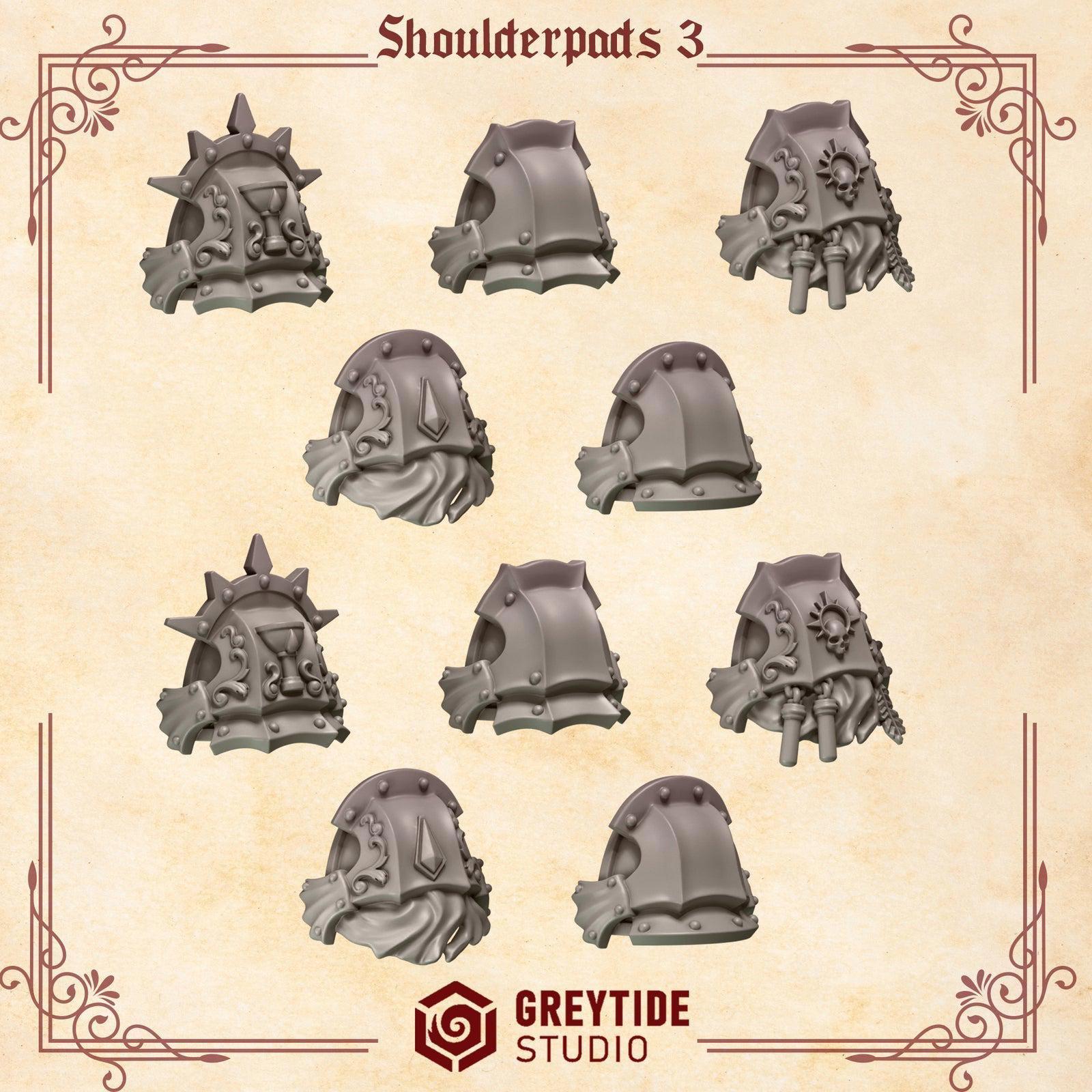 Crimson Lords Shoulder Pads 3