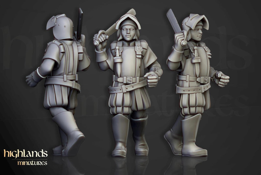 Sunland militia | Highlands Miniatures
