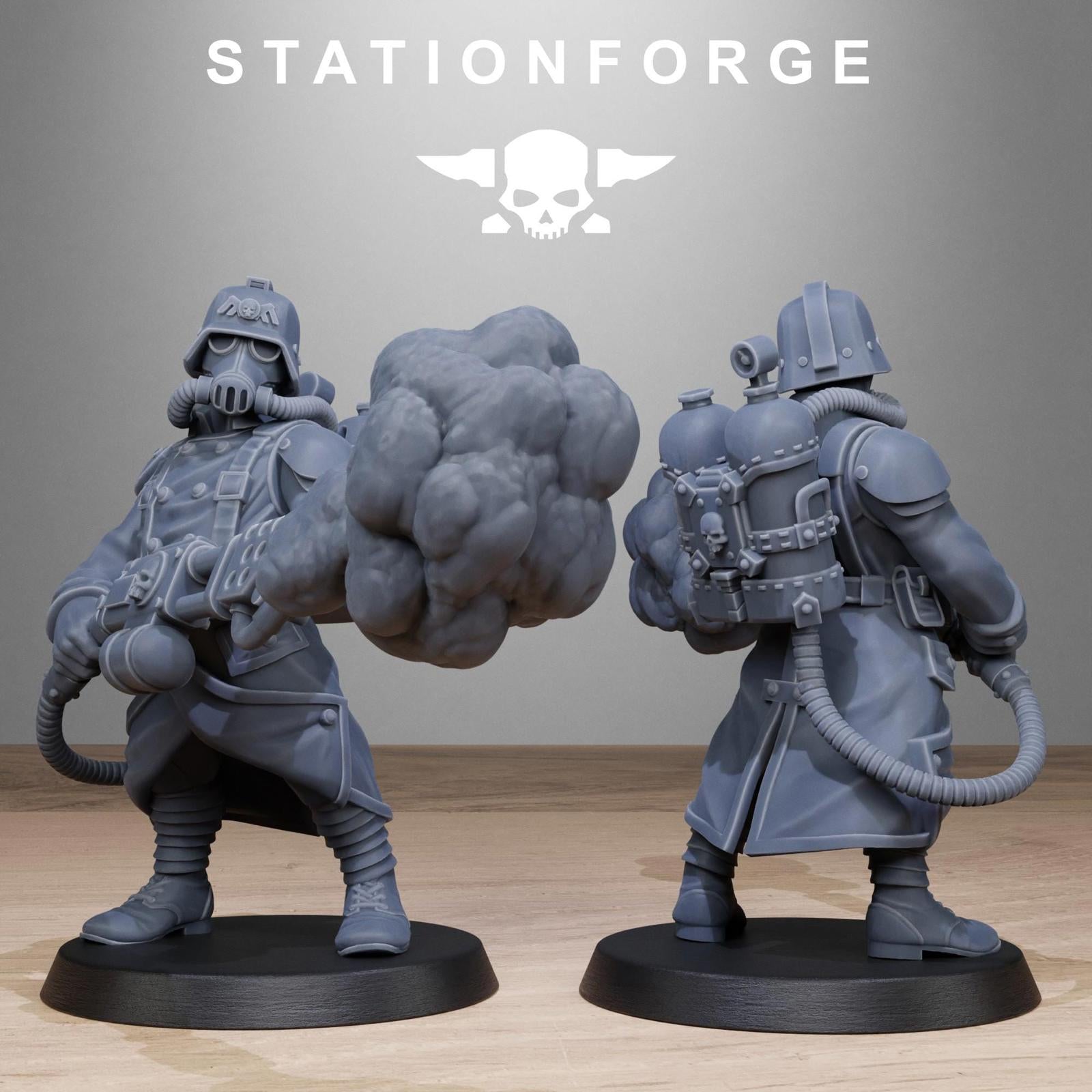 Grim Guard Flamers - set of 10