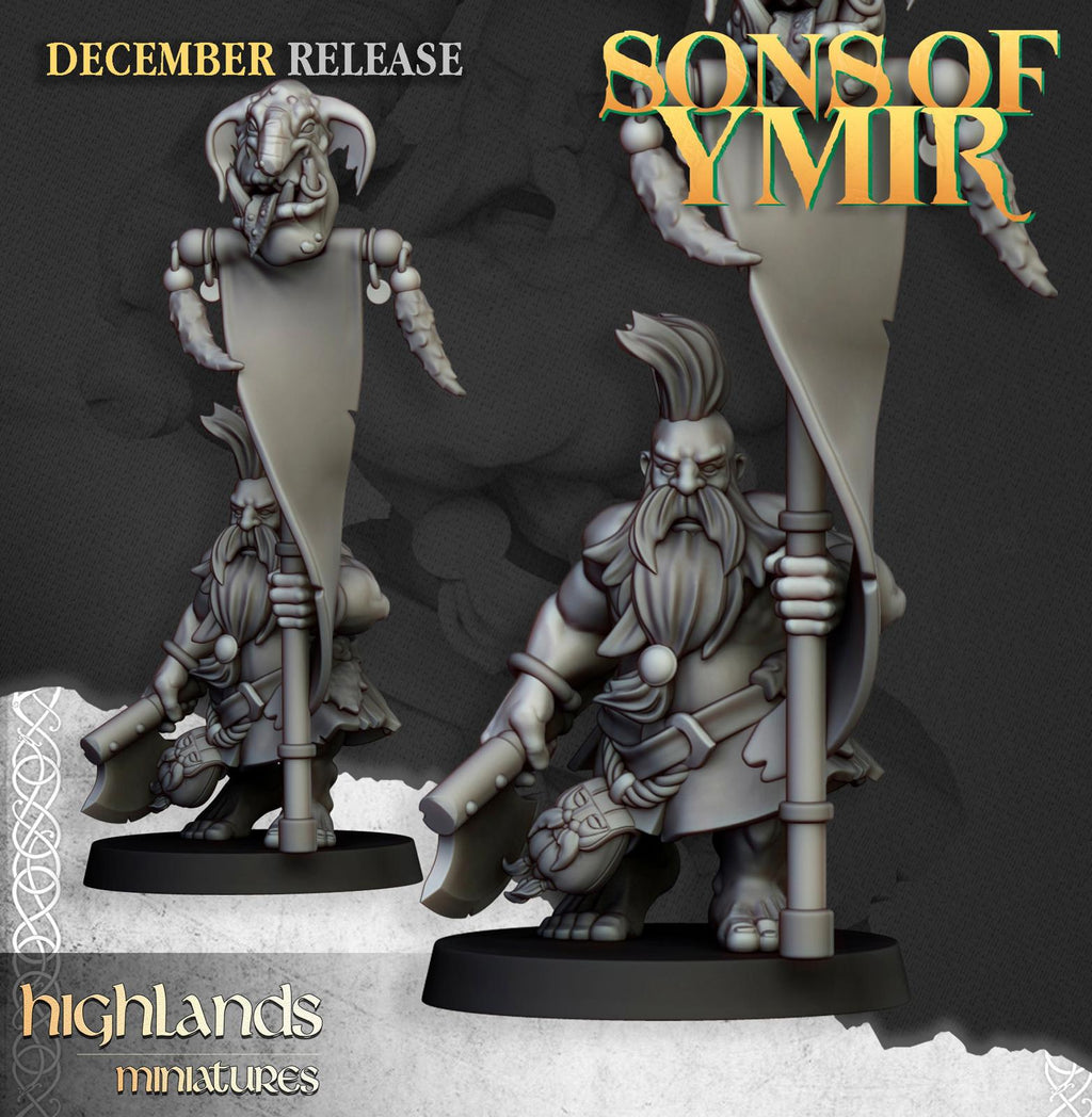 Death Seekers Dwarfs - Highlands Miniatures