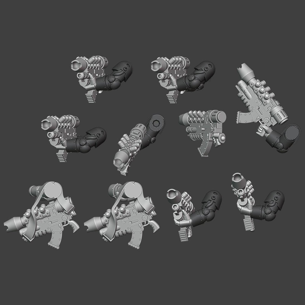 Gen 2/3/6 Combi Gravitone Rivet Throwers Arms