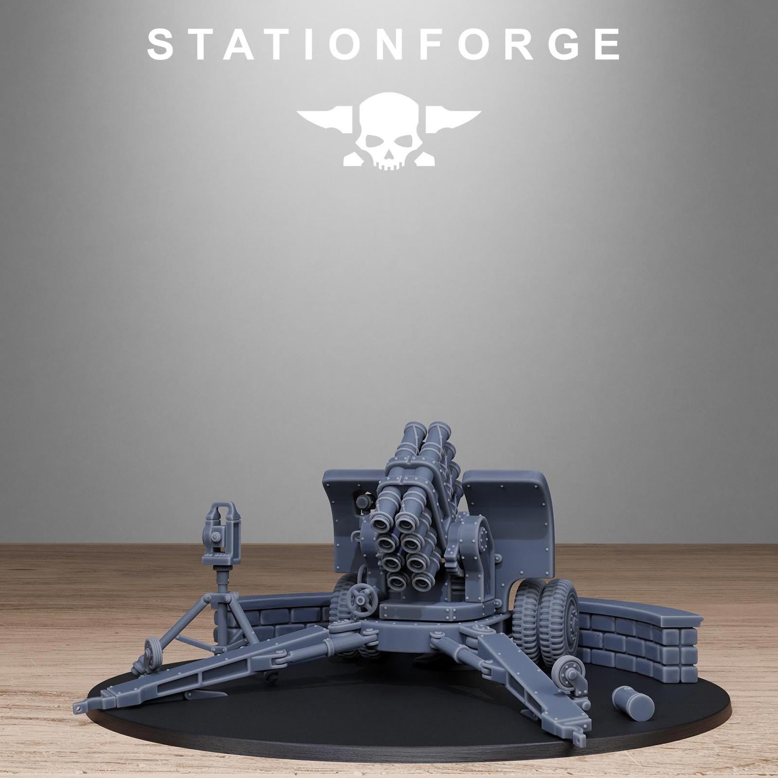 Grim Guard Light Artillery 2.0 VARIATION NEEDED (LONG QUAD ROCKET)