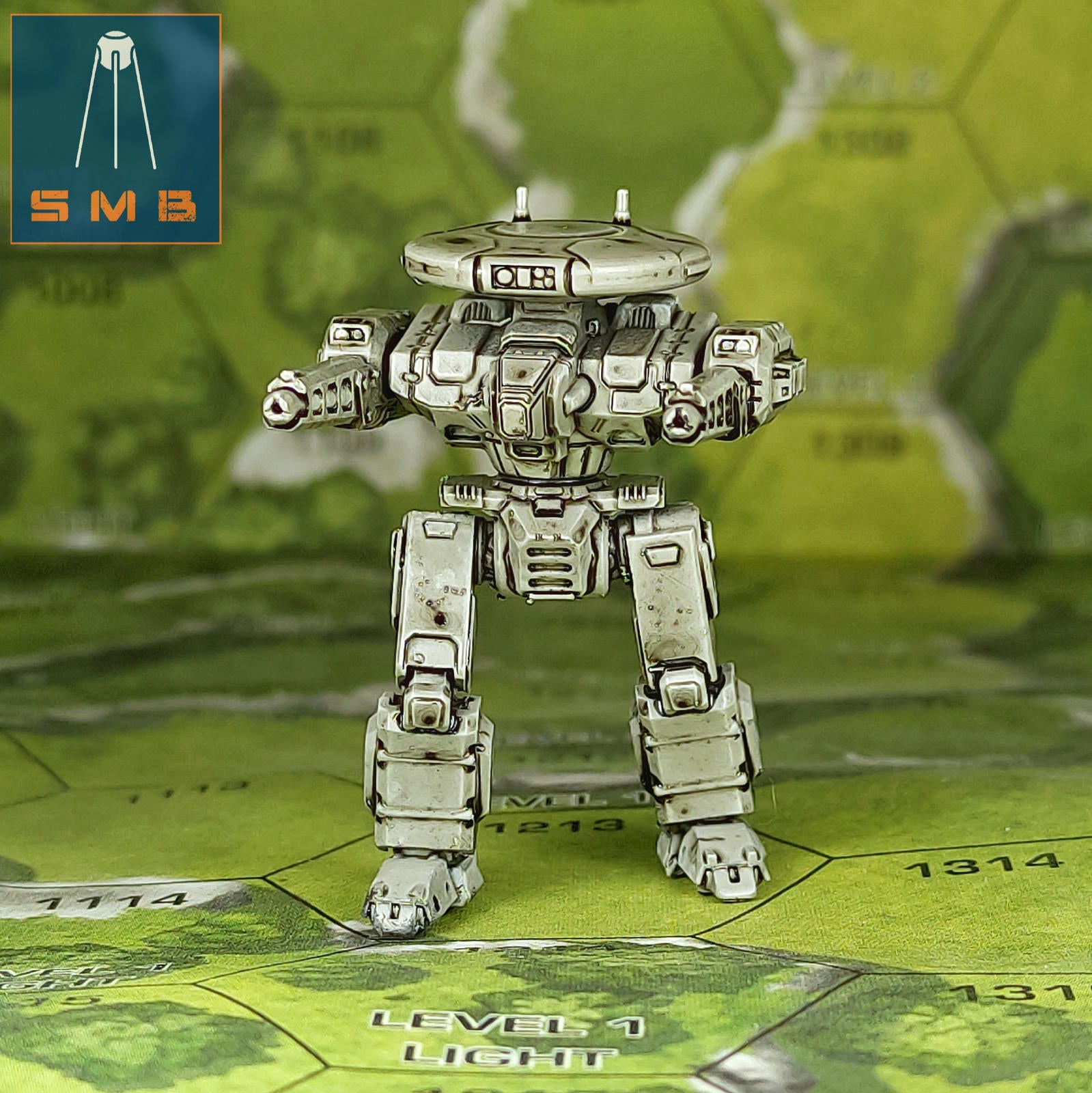 Glass Spider (Galahad) | Sir Mortimer Bombito | American Mecha | Compatible with BT and other 6mm Tabletop Wargames