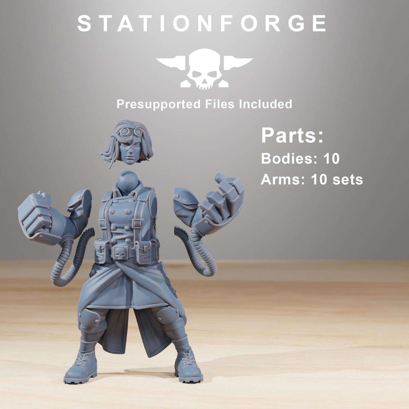 Grim Guard - Sisters of War - set of 10