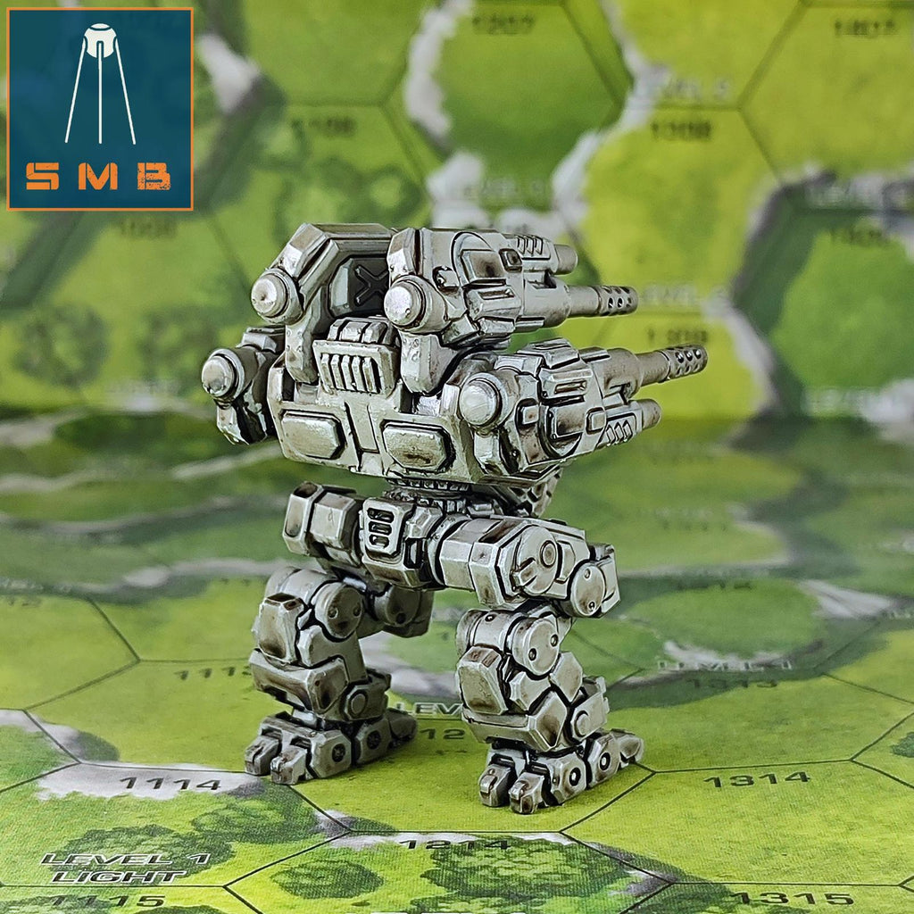 Malice MAL-XT | Sir Mortimer Bombito | American Mecha | Compatible with BT and other 6mm Tabletop Wargames