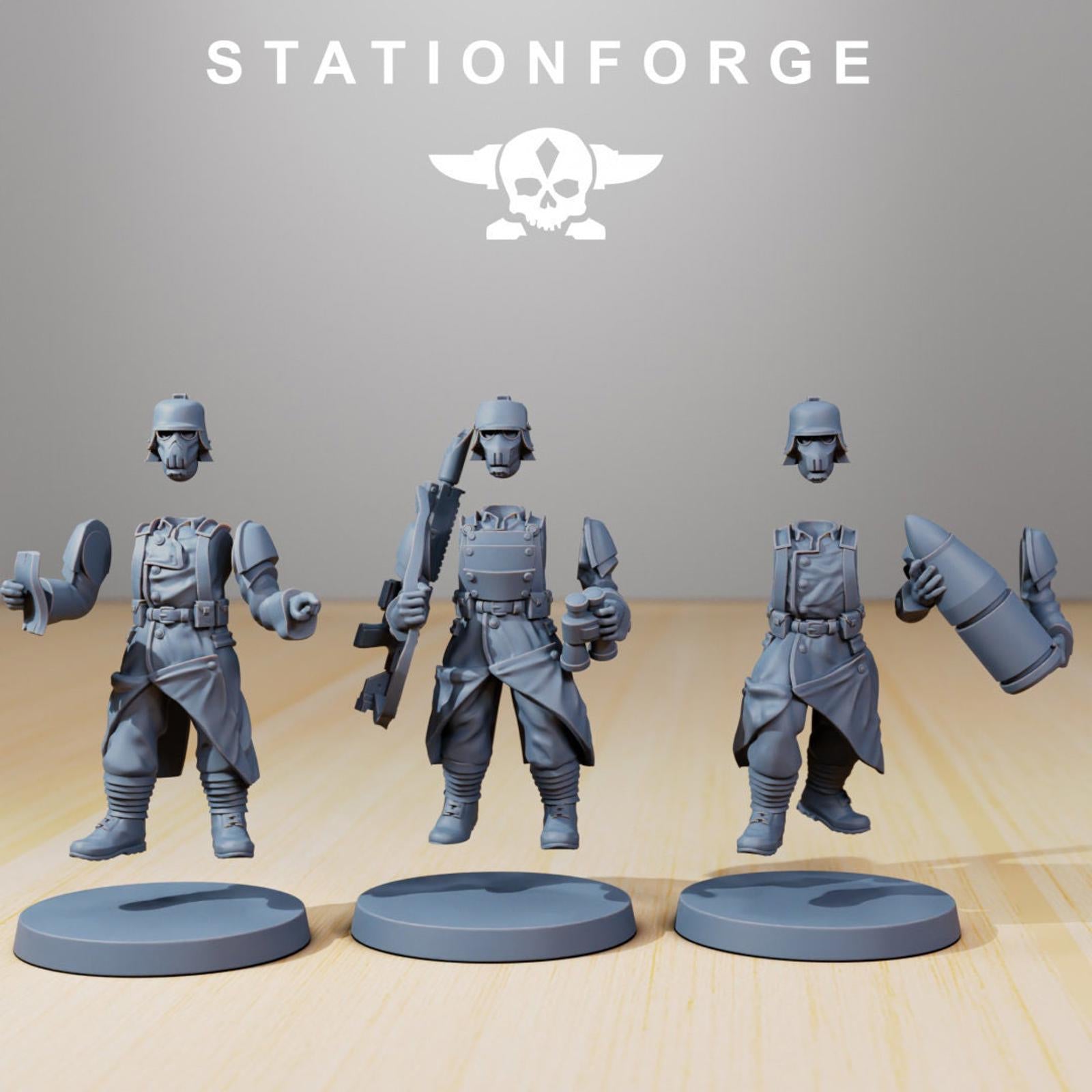 Grim Guard - Artillery Crew (3)