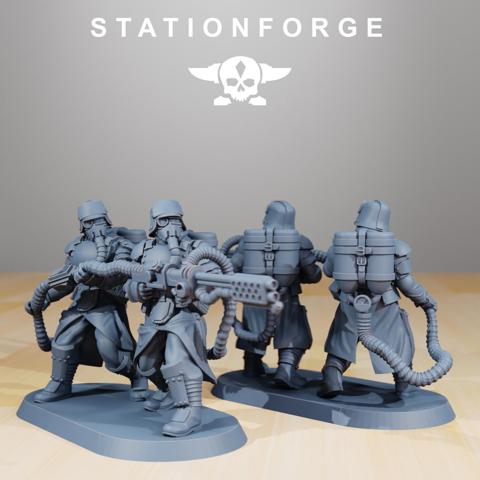 Grim Guard Armoured Squad (5)
