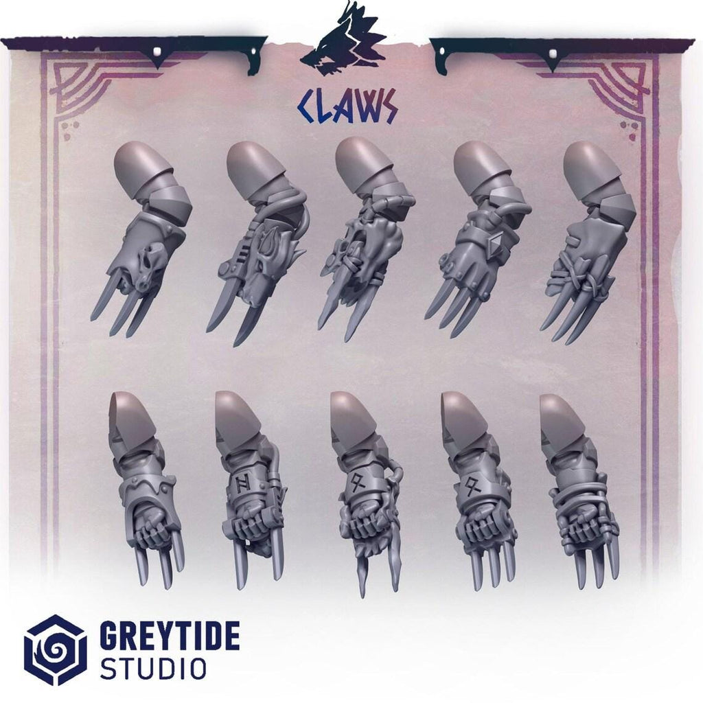 Primal Hounds Claws | RPG Tabletop Miniature Wargaming Grim-Dark Sci-Fi