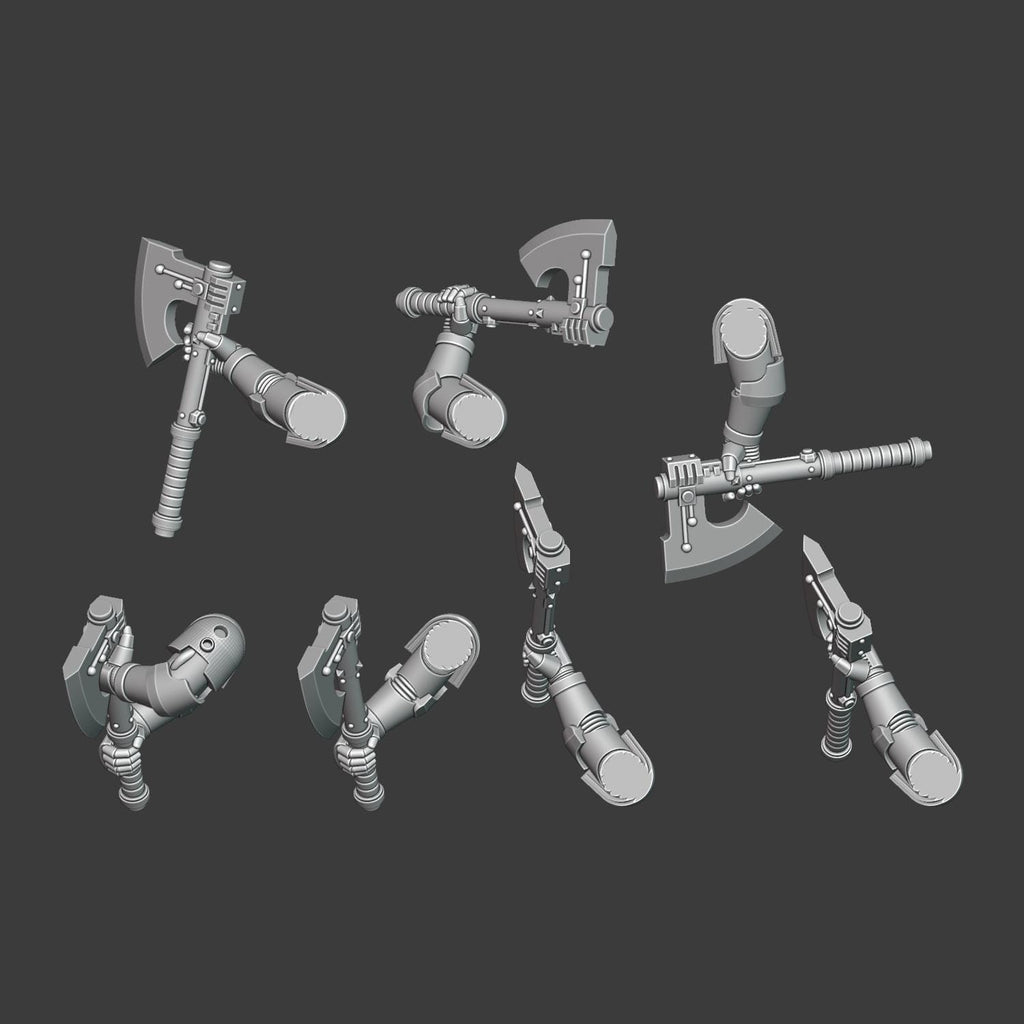 Gen 6 - Power Axe Arms 1.5