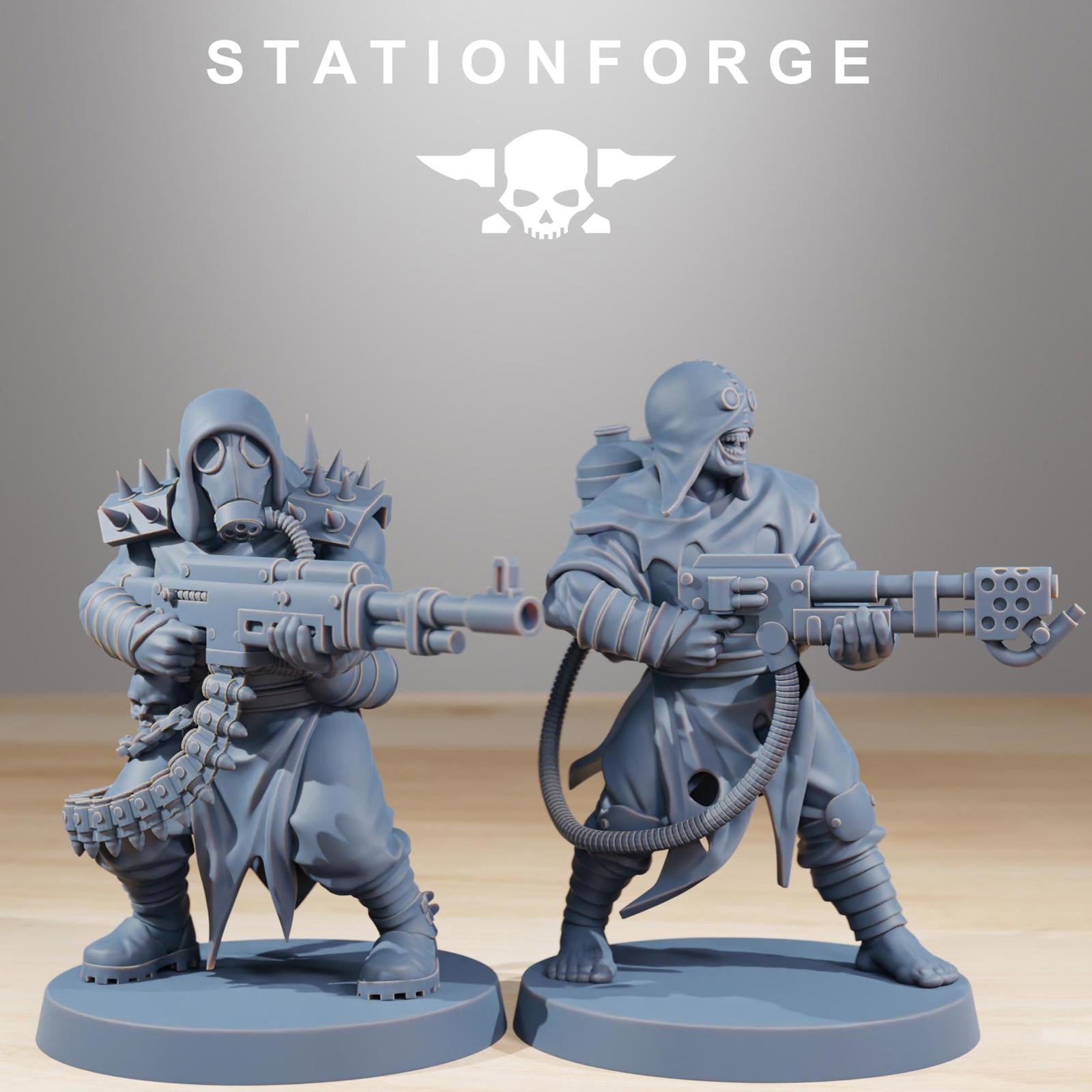 Station Forge Corrupted Guard Nomads Team