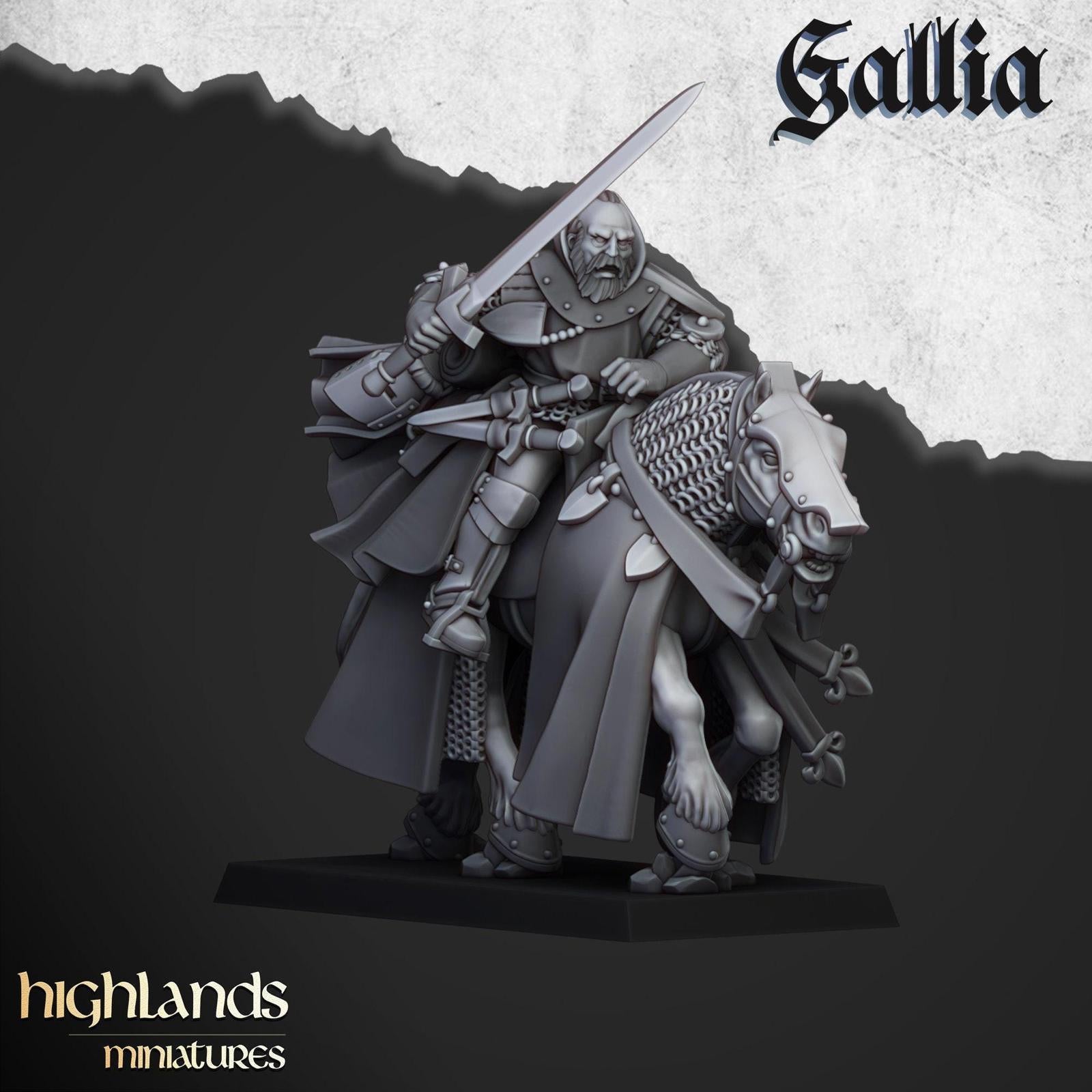 Questing Knights Of Gallia | Highlands Miniatures