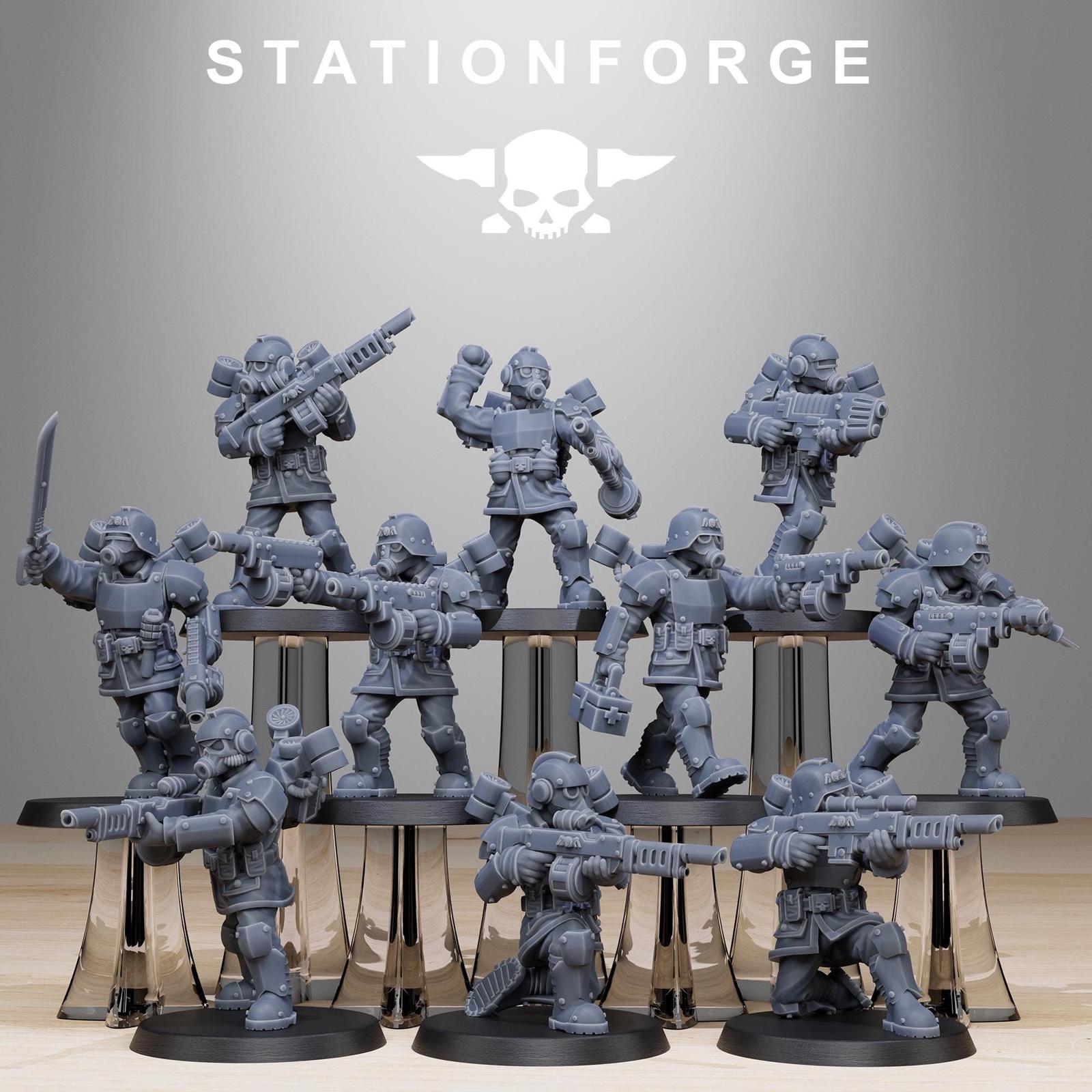 Grim Guard Aero Troops - set of 10