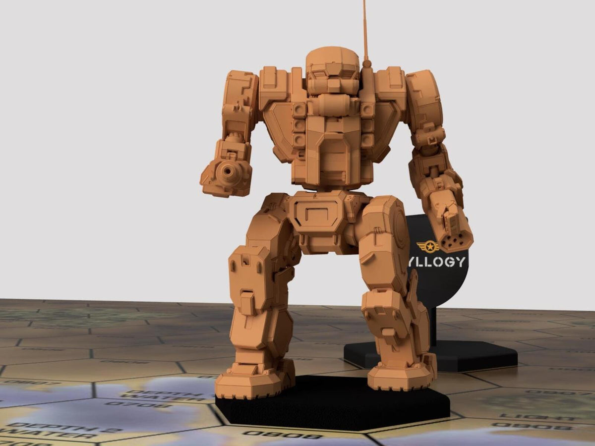 Gargoyle (Man O'War) "Bloodhunter" | Special Variant by Syllogy | American Mecha | Compatible with BT and other 6mm Tabletop Wargames