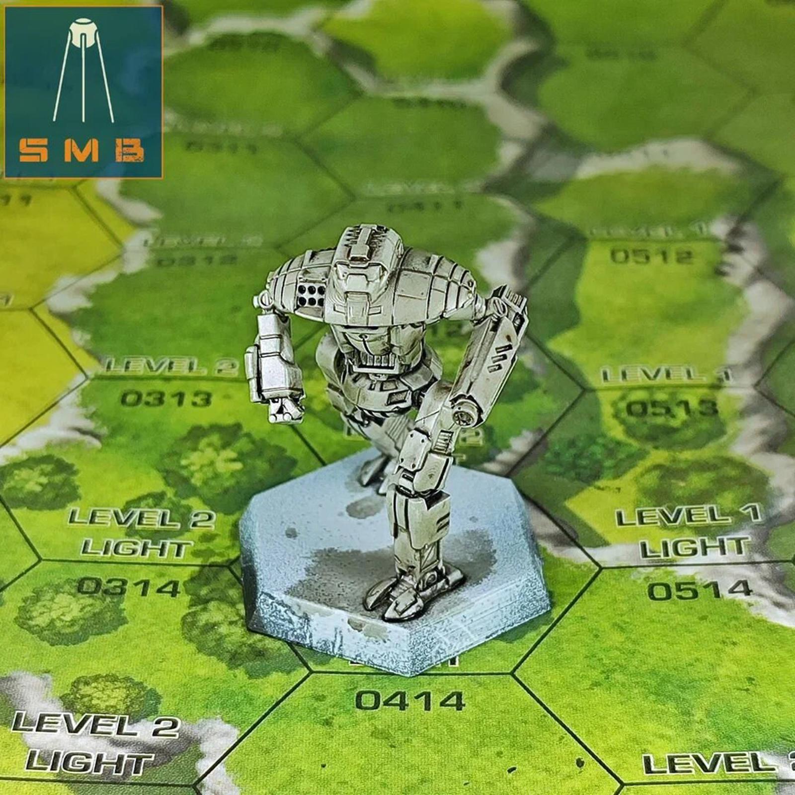 Daimyo | Sir Mortimer Bombito | American Mecha | Compatible with BT and other 6mm Tabletop Wargames