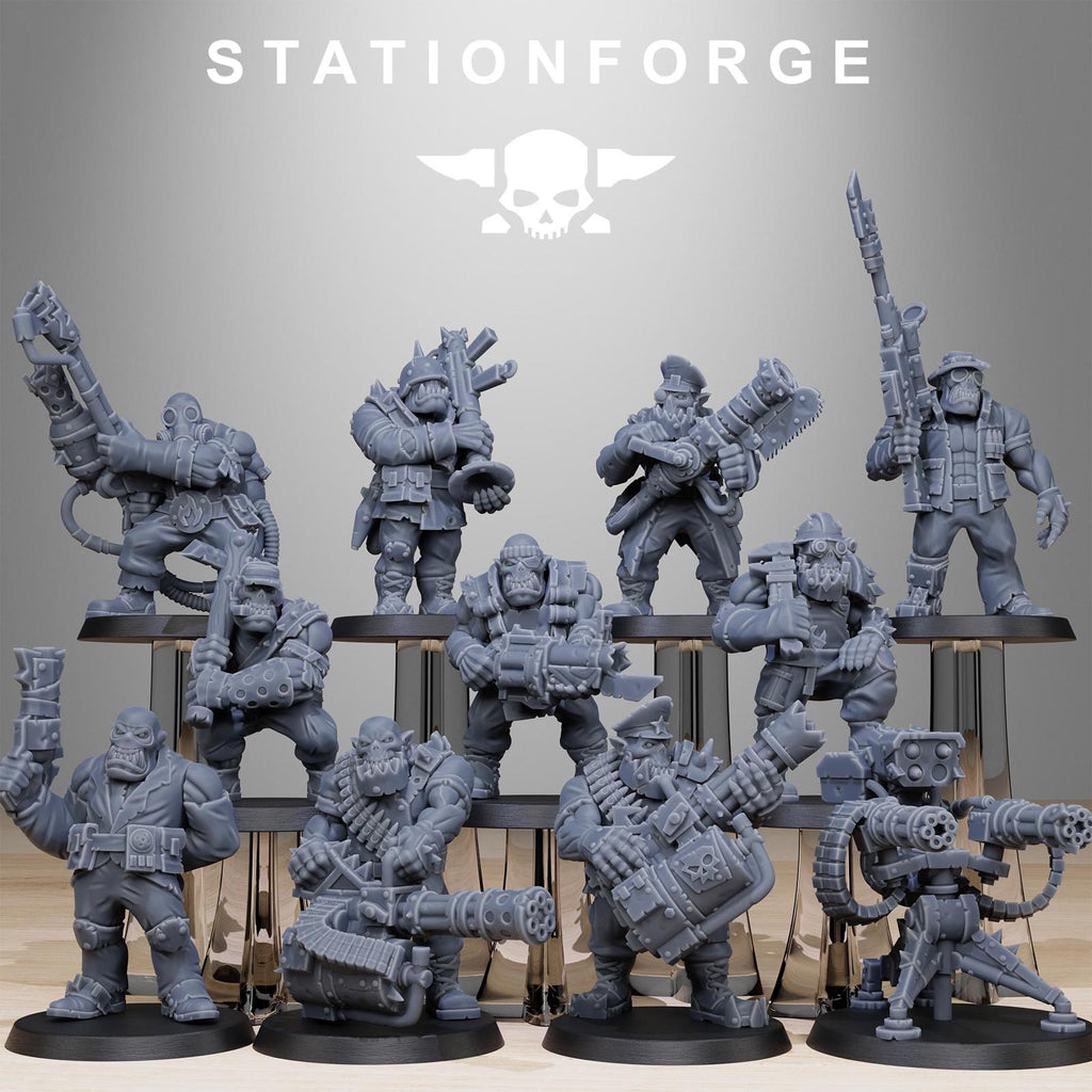 Station Forge Orkaz Team Fighters