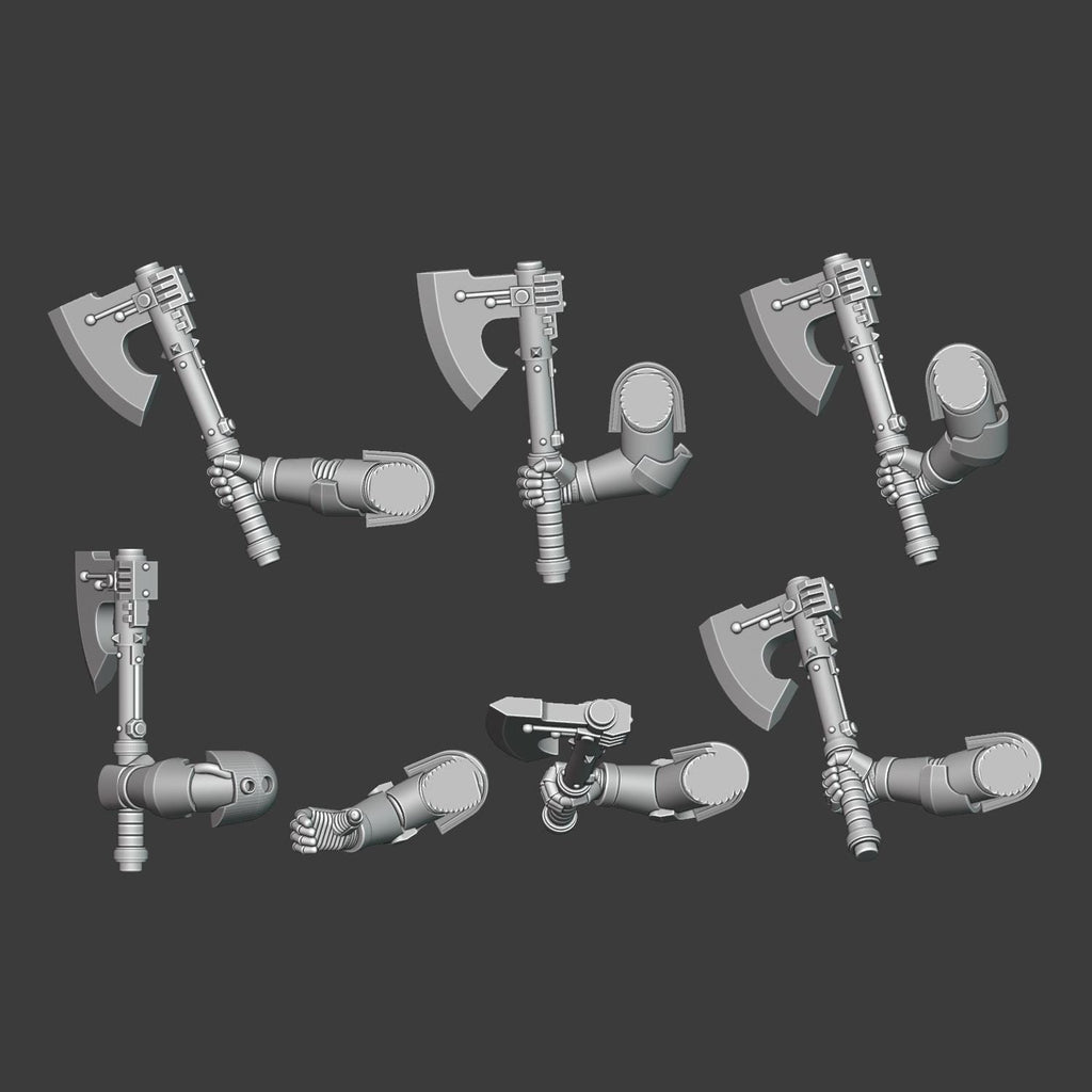Gen 6 - Power Axe Arms