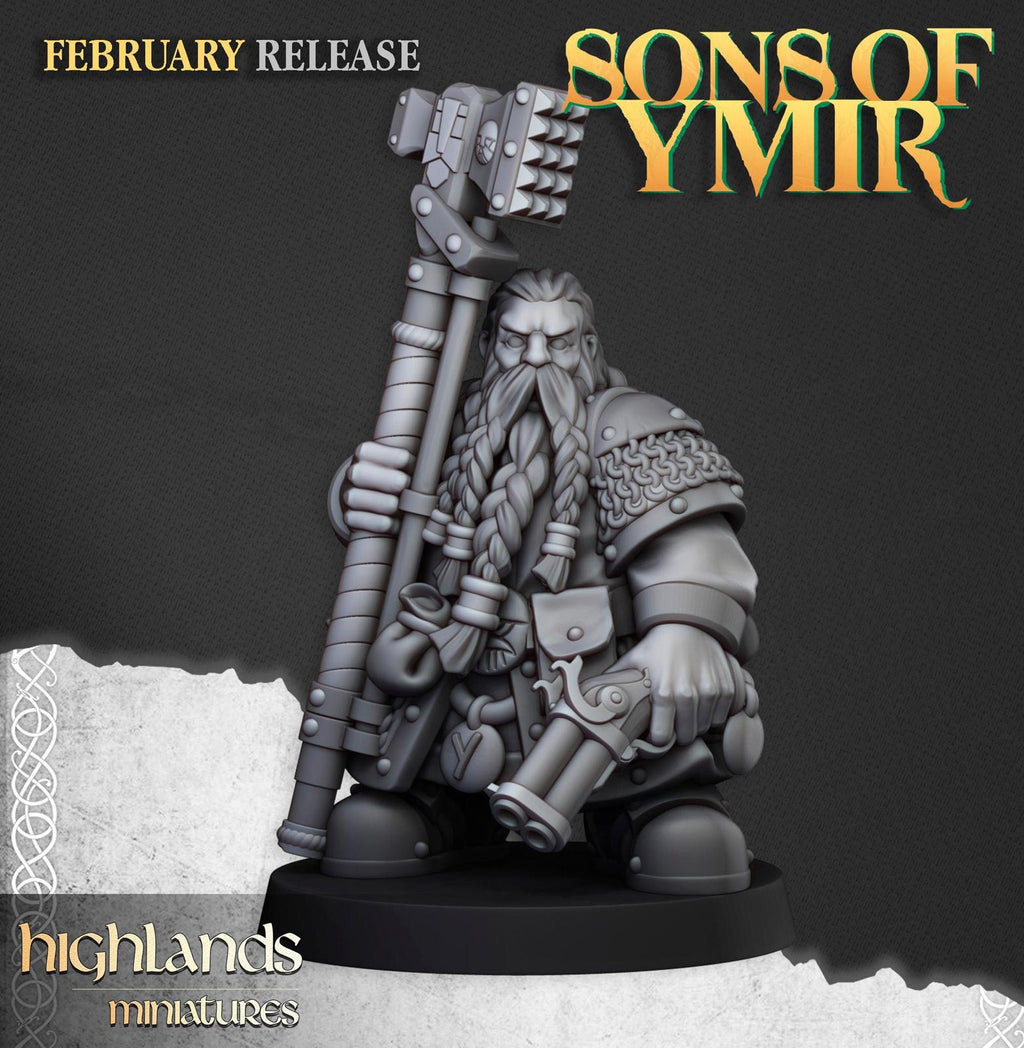 Dwarf Engineer - Highlands Miniatures