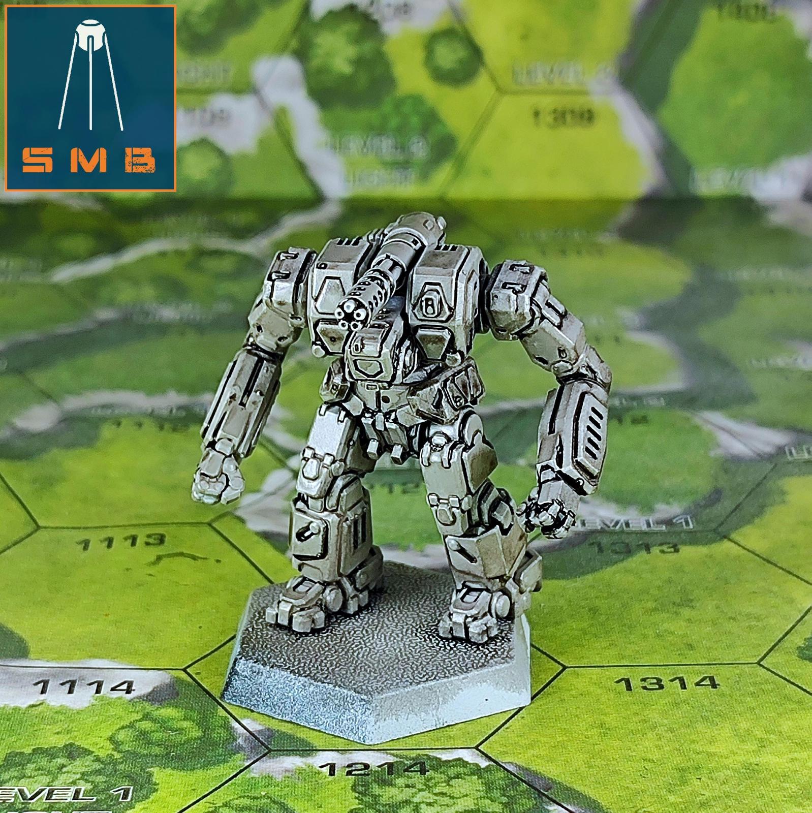 Ebon Jaguar (Cauldron Born) Prime | Sir Mortimer Bombito | American Mecha | Compatible with BT and other 6mm Tabletop Wargames