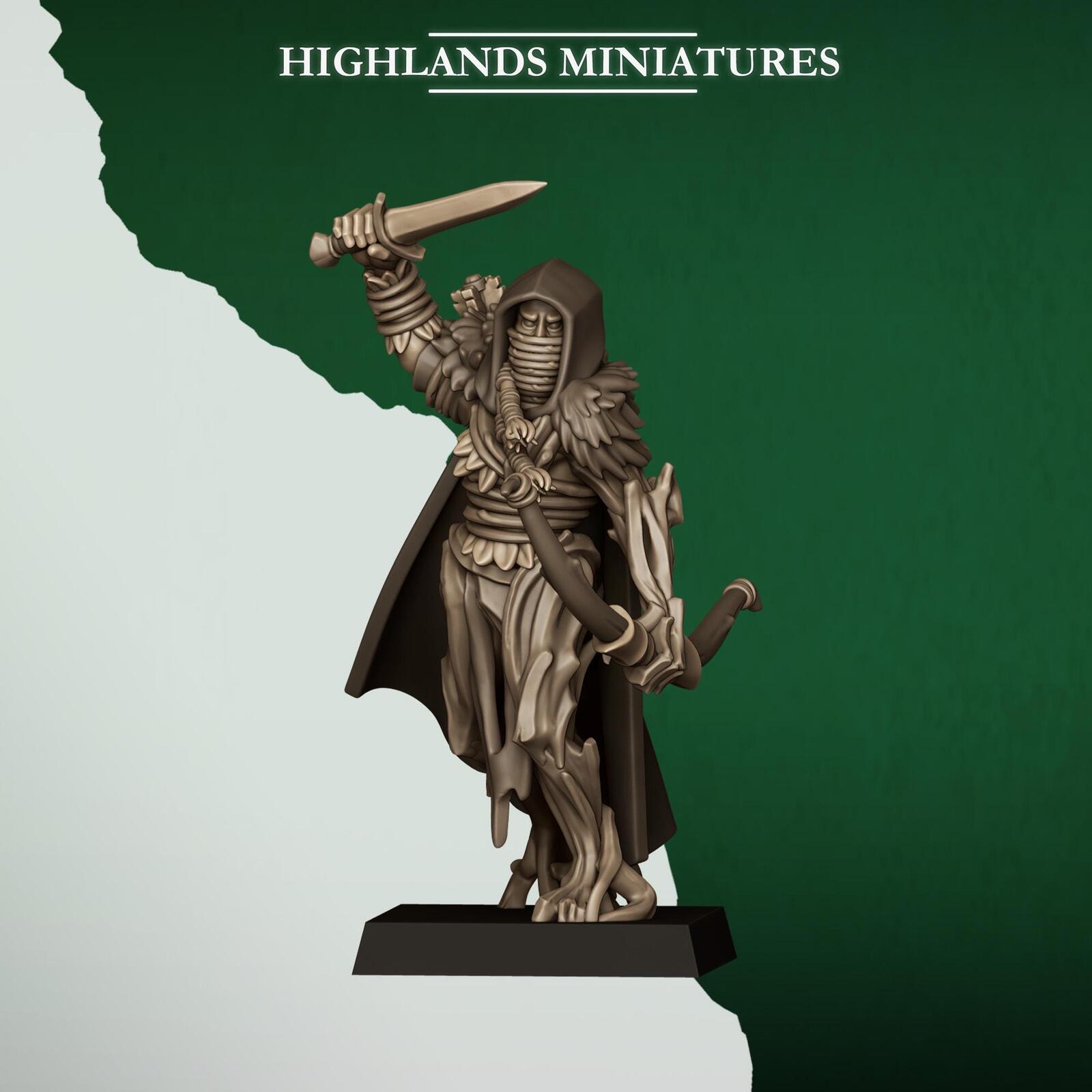 Feral Elves Scouts | Highlands Miniatures
