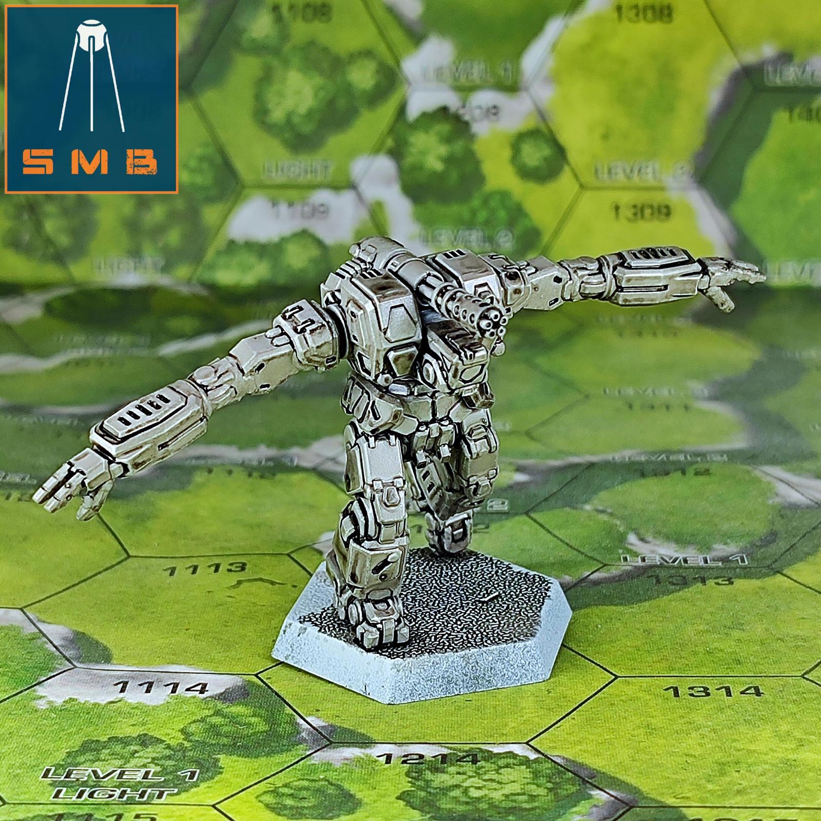 Legionnaire LGN-2D Spread Eagle | Sir Mortimer Bombito | American Mecha | Compatible with BT and other 6mm Tabletop Wargames