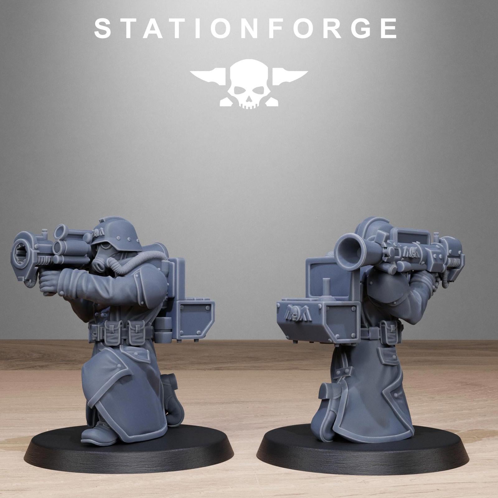 Grim Guard Rocketeers - set of 10