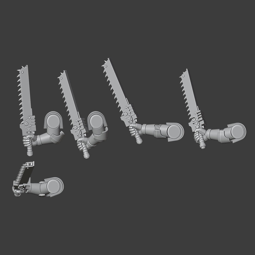 Gen 6 - Chainblade and Pistols