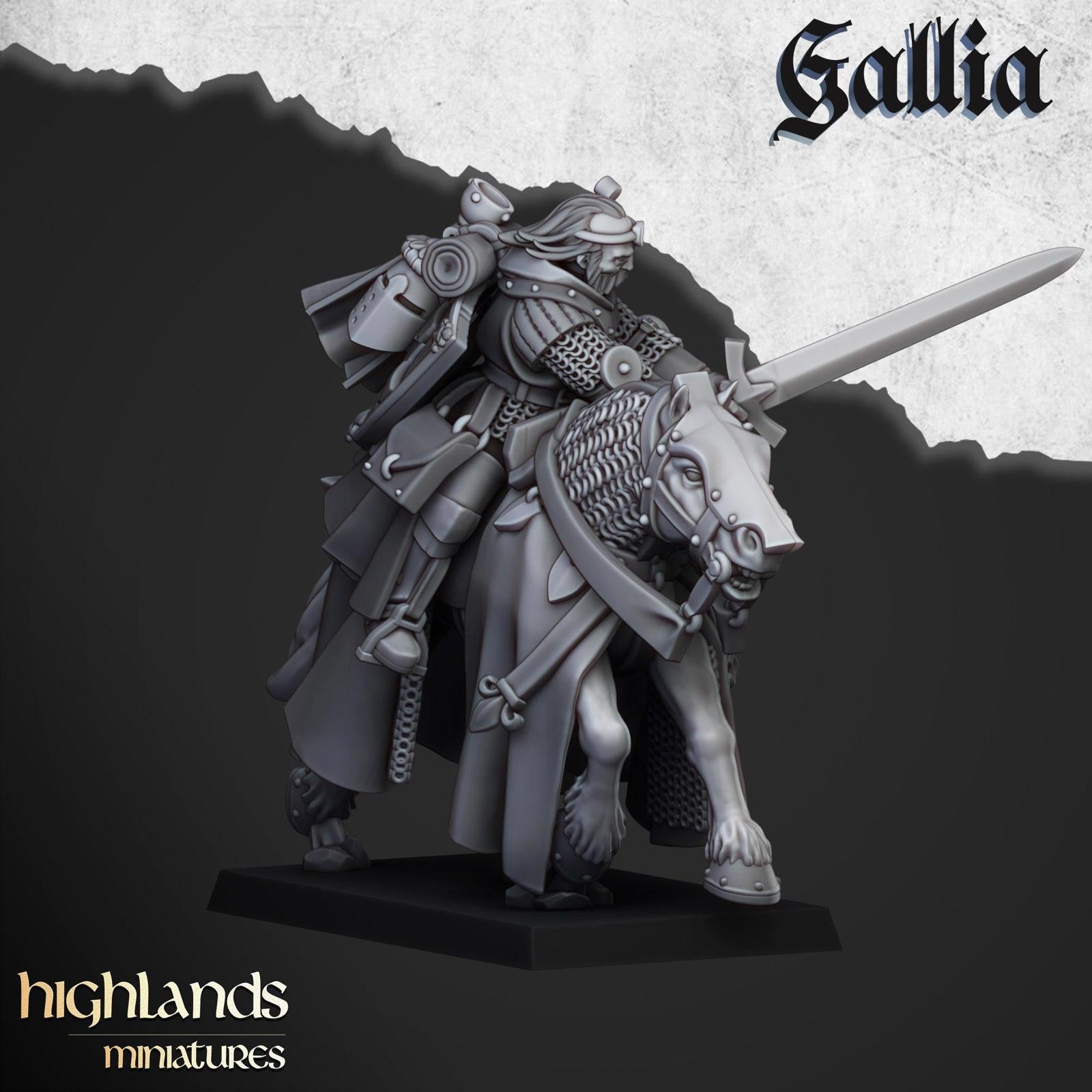 Questing Knights Of Gallia | Highlands Miniatures