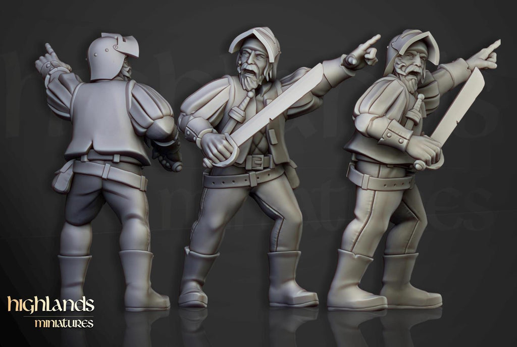 Sunland militia | Highlands Miniatures
