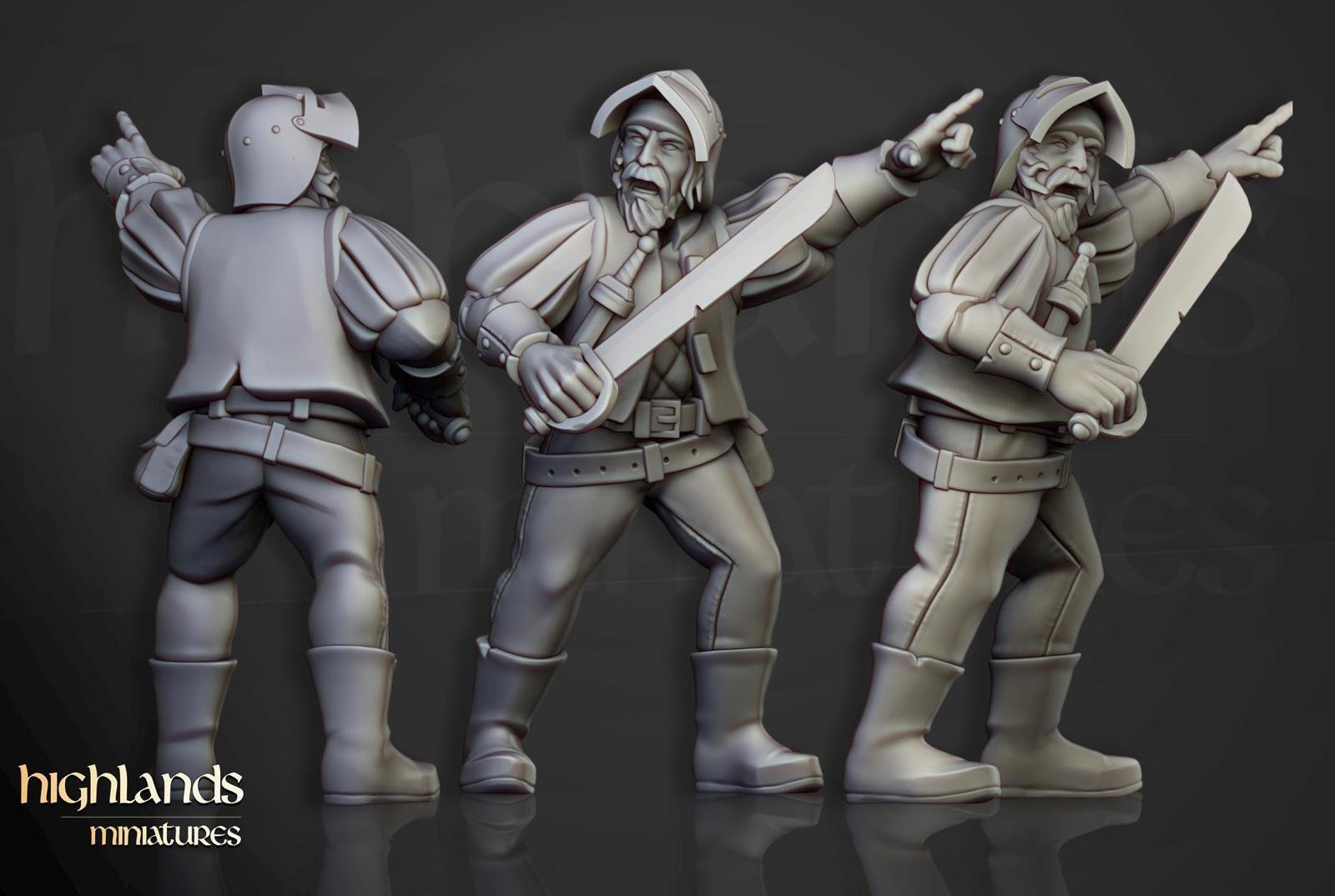 Sunland militia | Highlands Miniatures