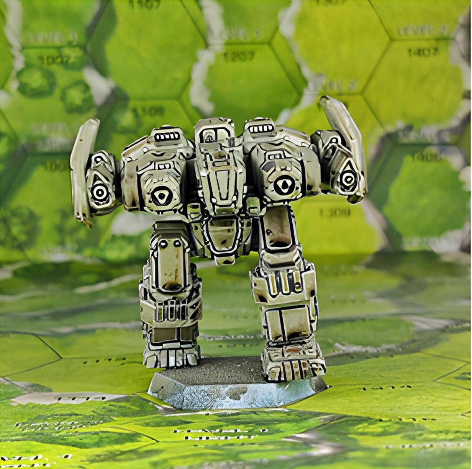Fafnir | Sir Mortimer Bombito | American Mecha | Compatible with BT and other 6mm Tabletop Wargames