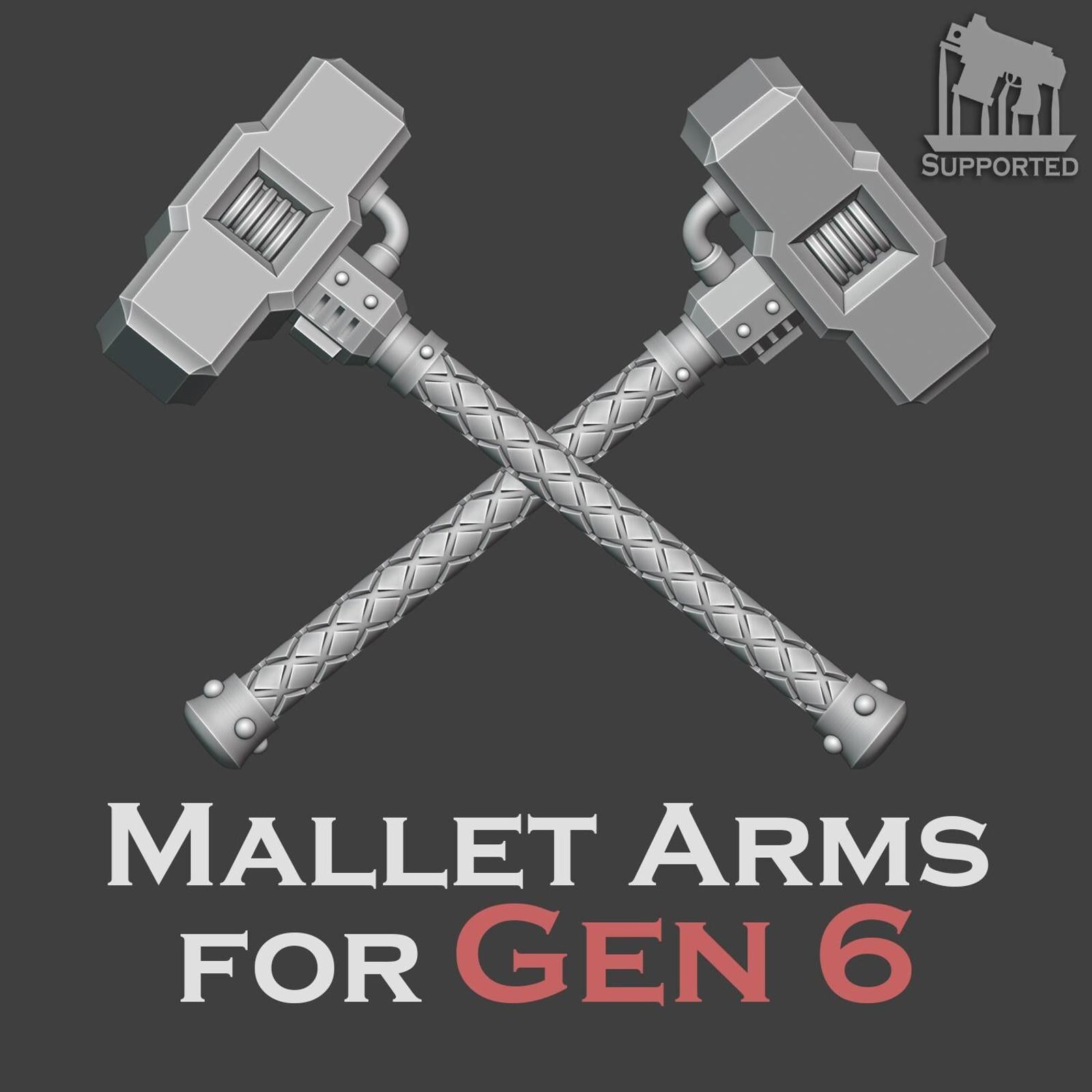 Gen 6 - Mallet hands