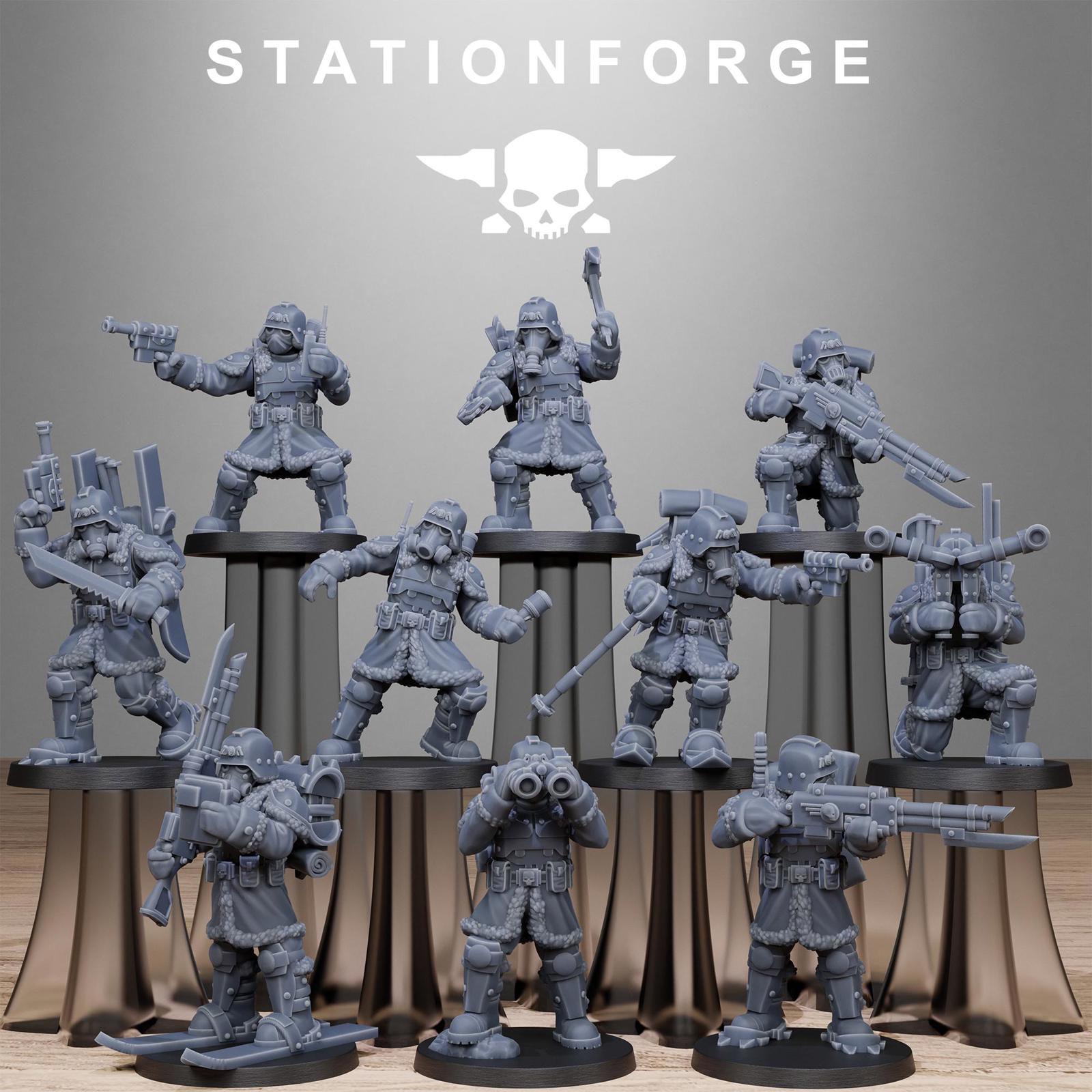 Grim Guard - Frost Watch Patrol - set of 10