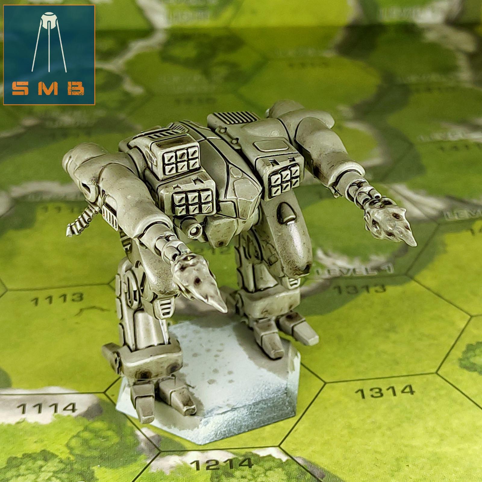 Black Lanner | Sir Mortimer Bombito | American Mecha | Compatible with BT and other 6mm Tabletop Wargames