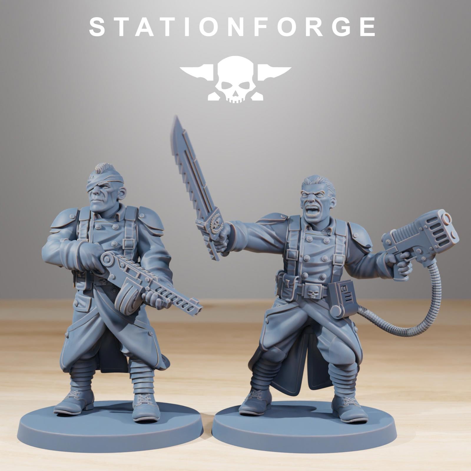 Grim Guard Combatants - set of 10