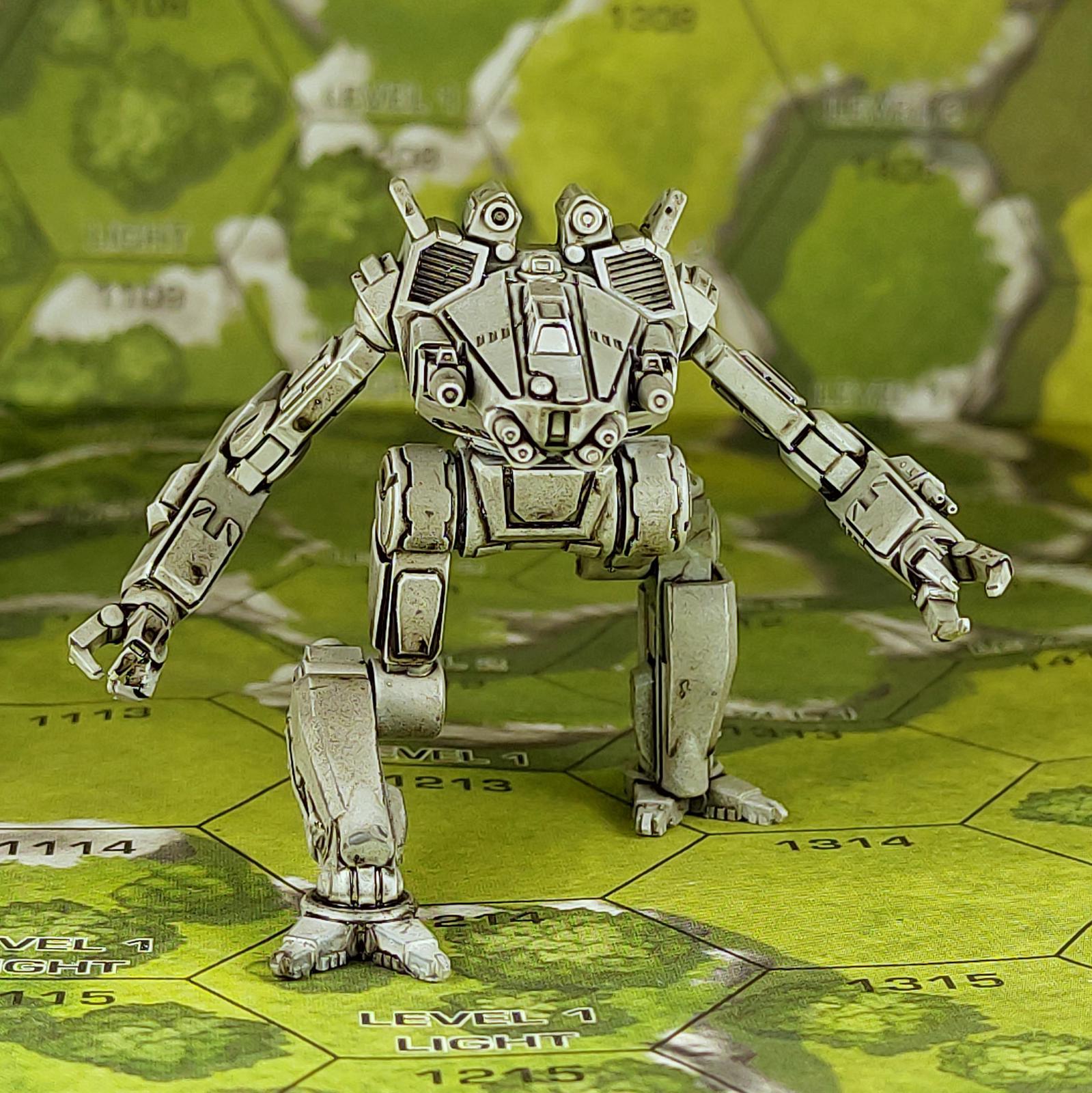 Black Python (Viper) | Sir Mortimer Bombito | American Mecha | Compatible with BT and other 6mm Tabletop Wargames