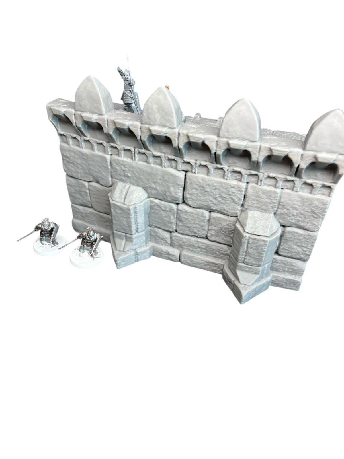 Walls & Gatehouse Kingdom of Tor Ithilas Conquest Creations