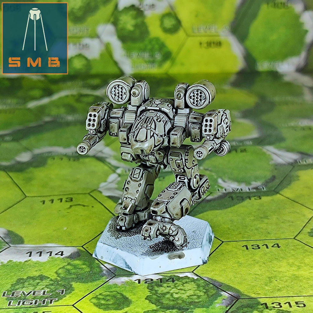 Ebon Jaguar (Cauldron Born) C | Sir Mortimer Bombito | American Mecha | Compatible with BT and other 6mm Tabletop Wargames