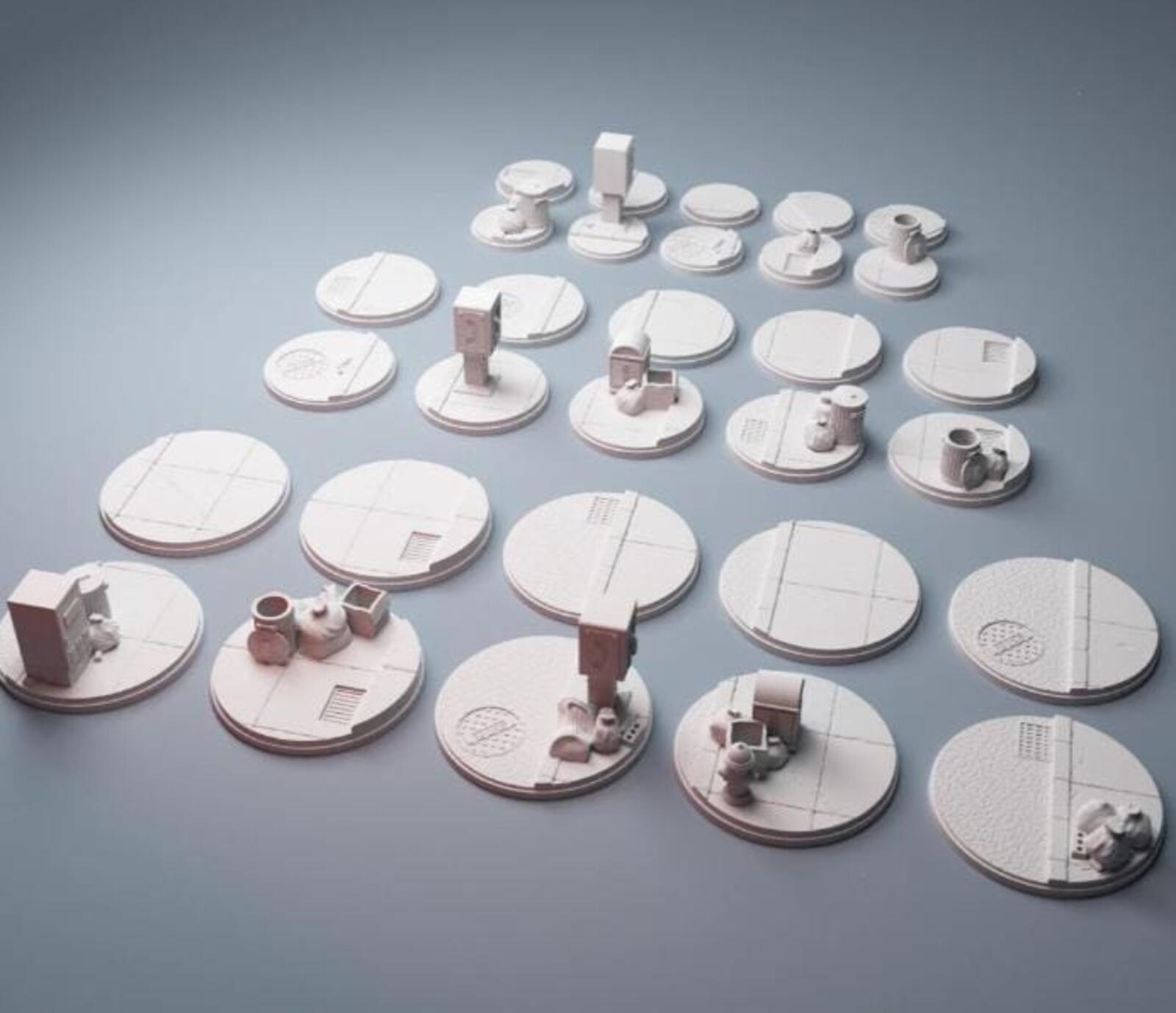 Crisis City Basing  – Modern City Building for MCP – Corvus Games Terrain
