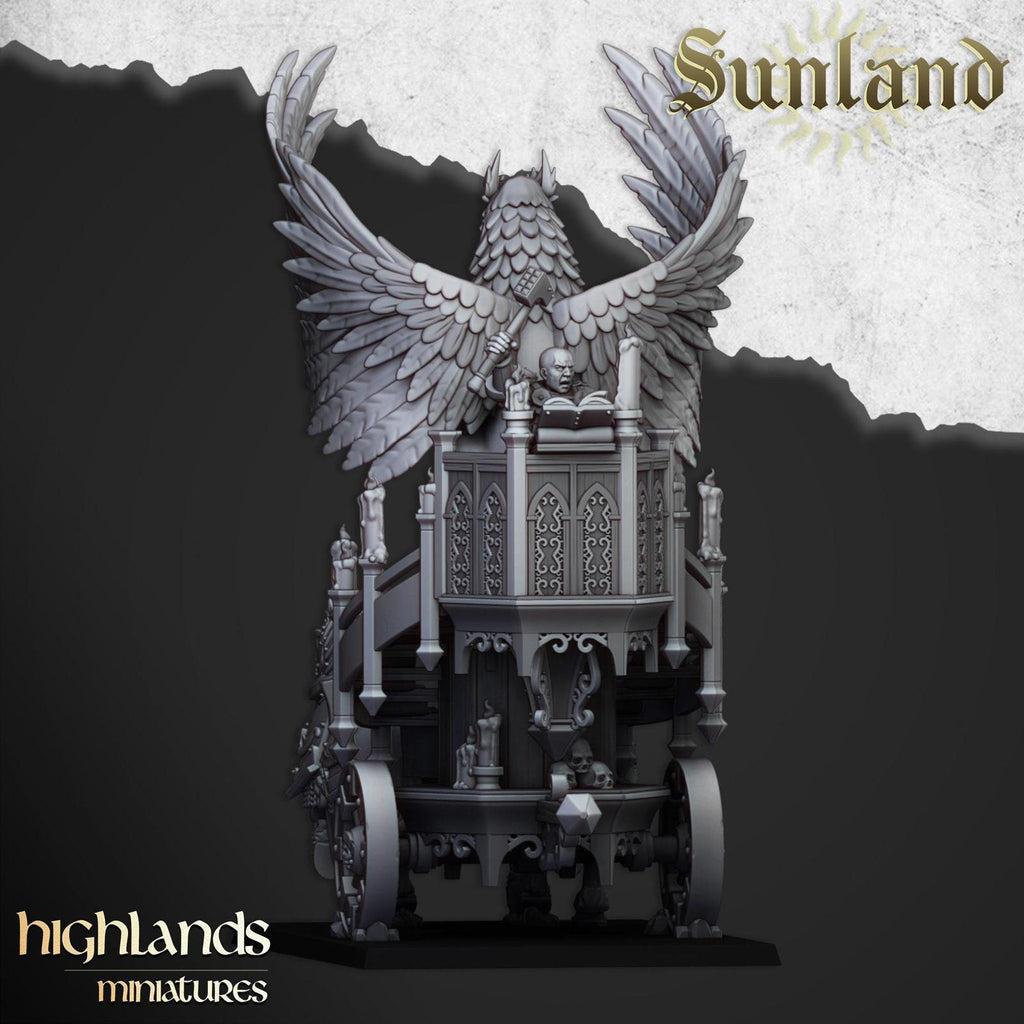 Sunland Altar on Chariot | Highlands Miniatures