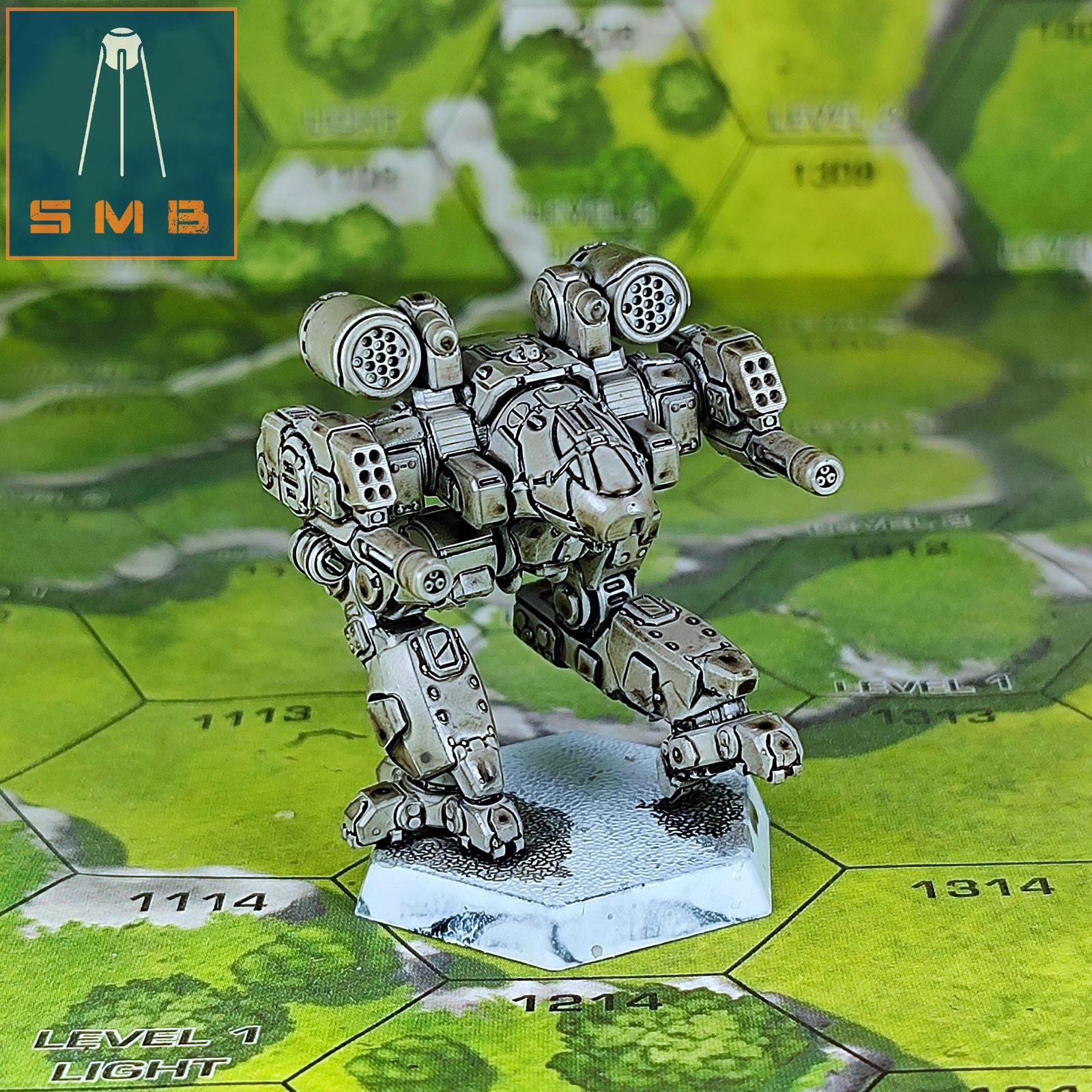 Ebon Jaguar (Cauldron Born) C | Sir Mortimer Bombito | American Mecha | Compatible with BT and other 6mm Tabletop Wargames