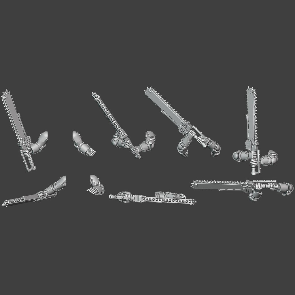 Gen 3 - Heavy Chain Blade arms