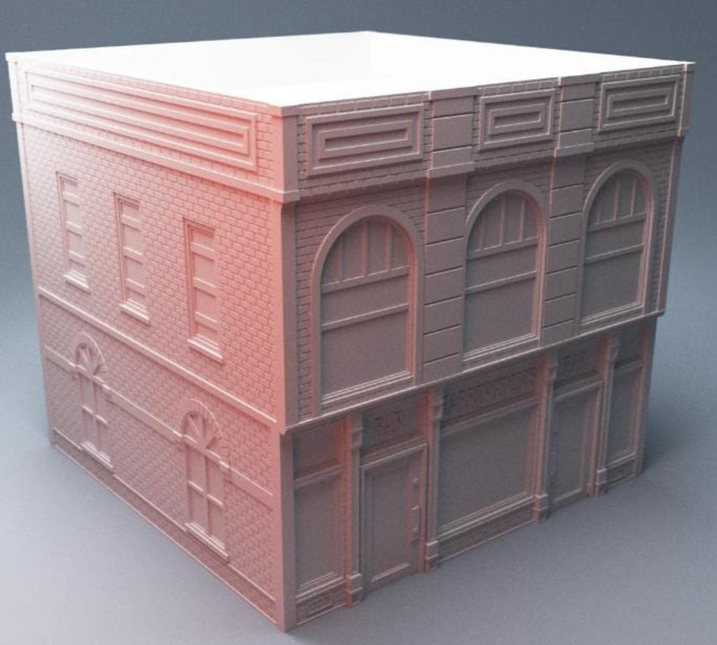 Urban Harringtons Bar Building – Modern City Building for MCP – Corvus Games Terrain