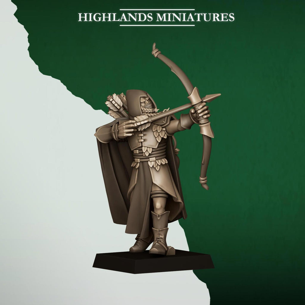 Feral Archers, Feral Elves - Highlands Miniatures