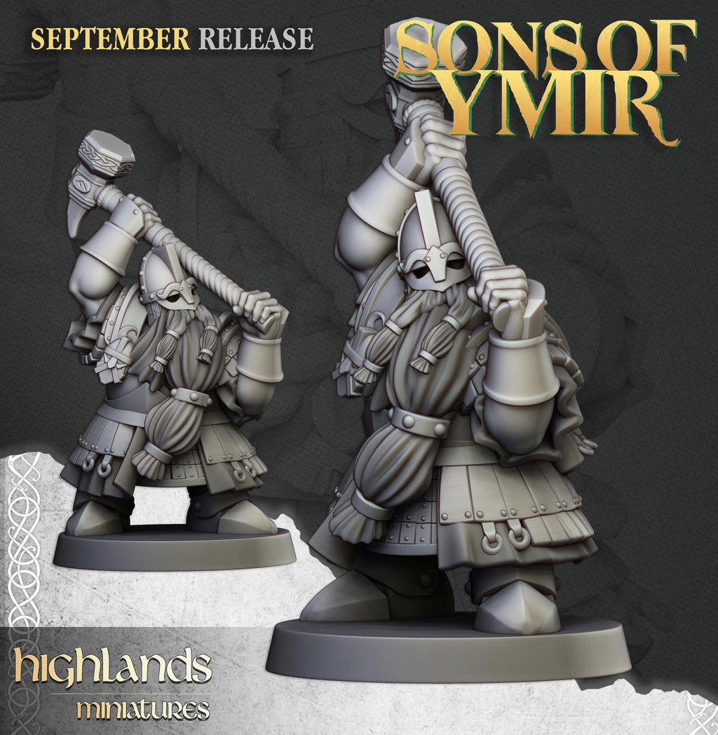 Kings guard dwarfs - Highlands Miniatures