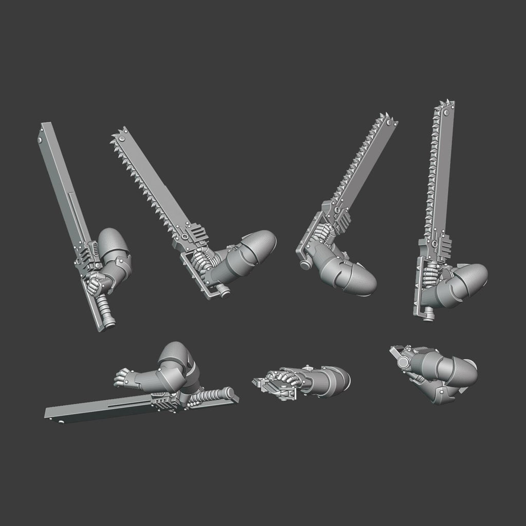 Gen 4 - Heavy Chainblade Arms