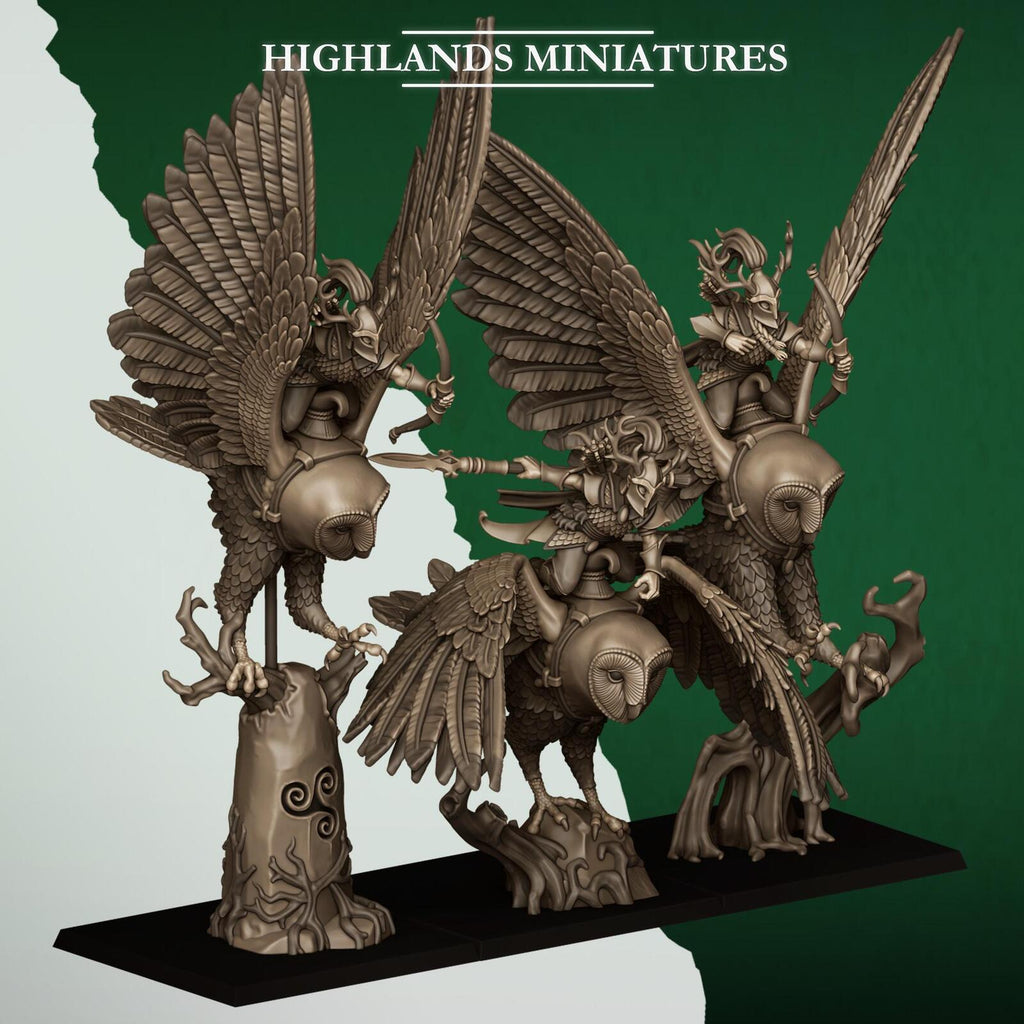 Feral Elves Great Owls Riders