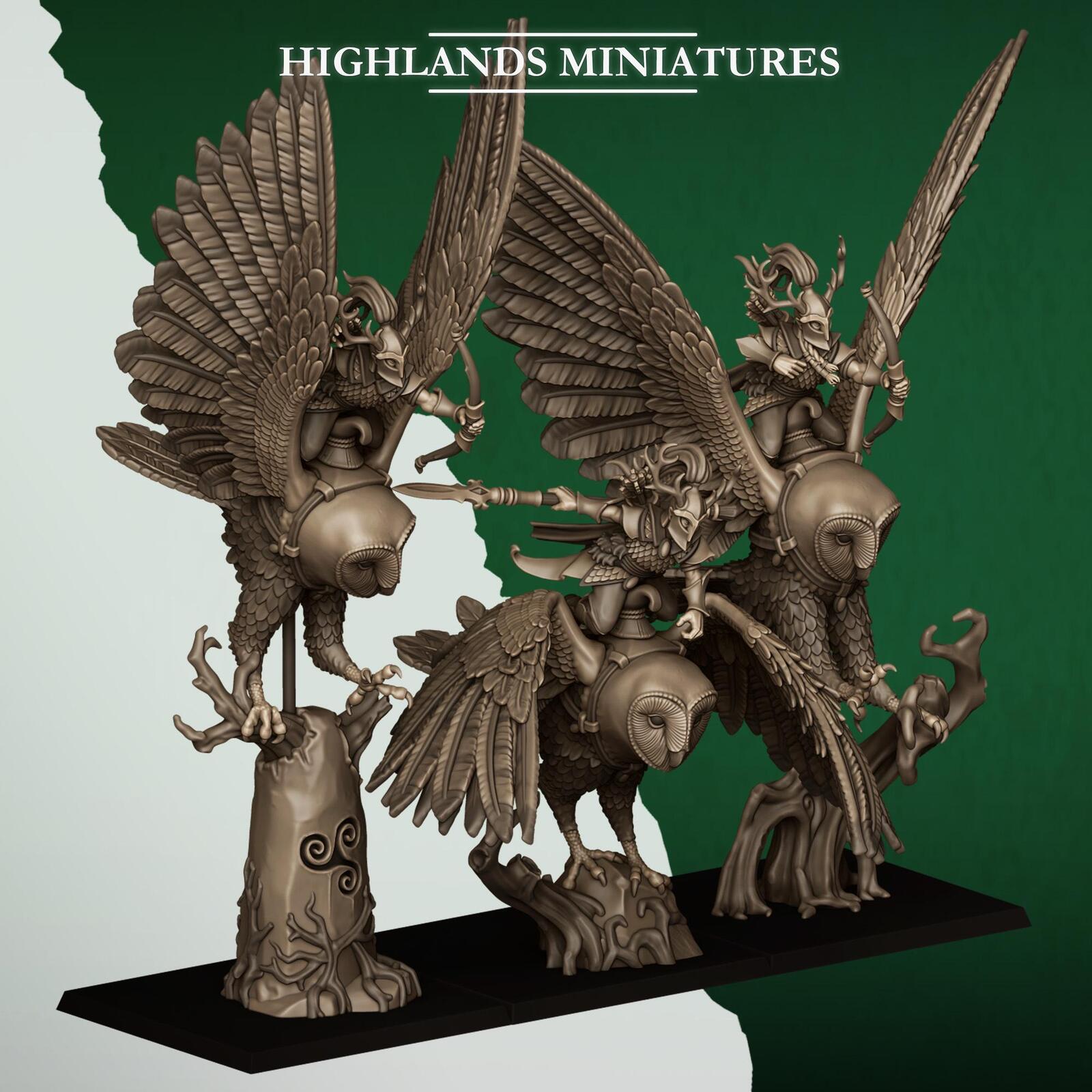 Feral Elves Great Owls Riders