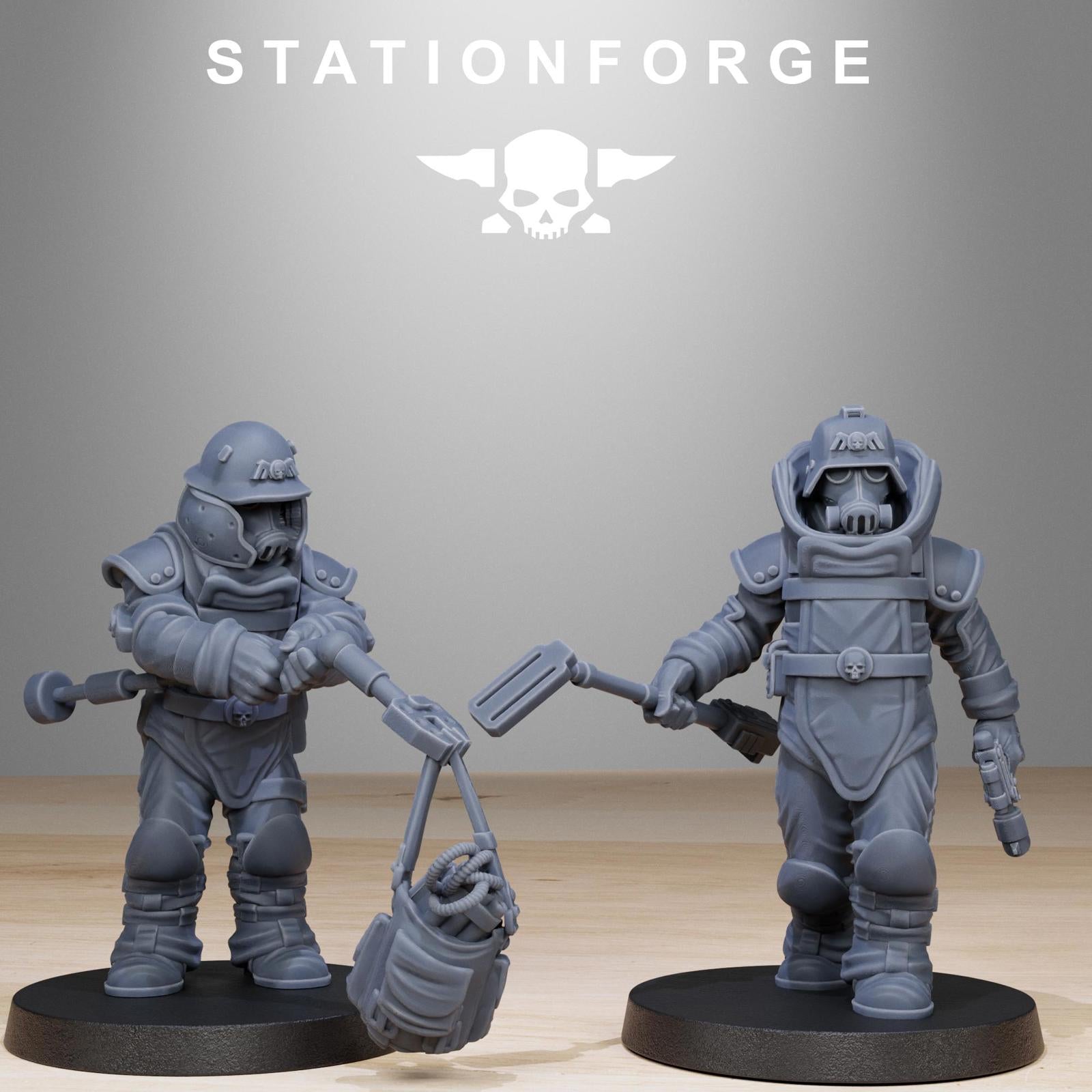 Grim Guard - Bomb Squad - set of 12